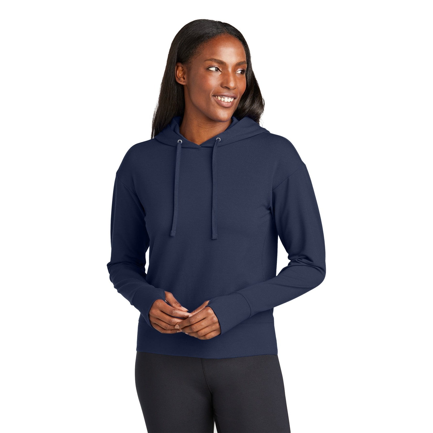 Sport-Tek-Sport-Tek® Women's Sport-Wick® Flex Fleece Pullover Hoodie LST562-MedTech-4
