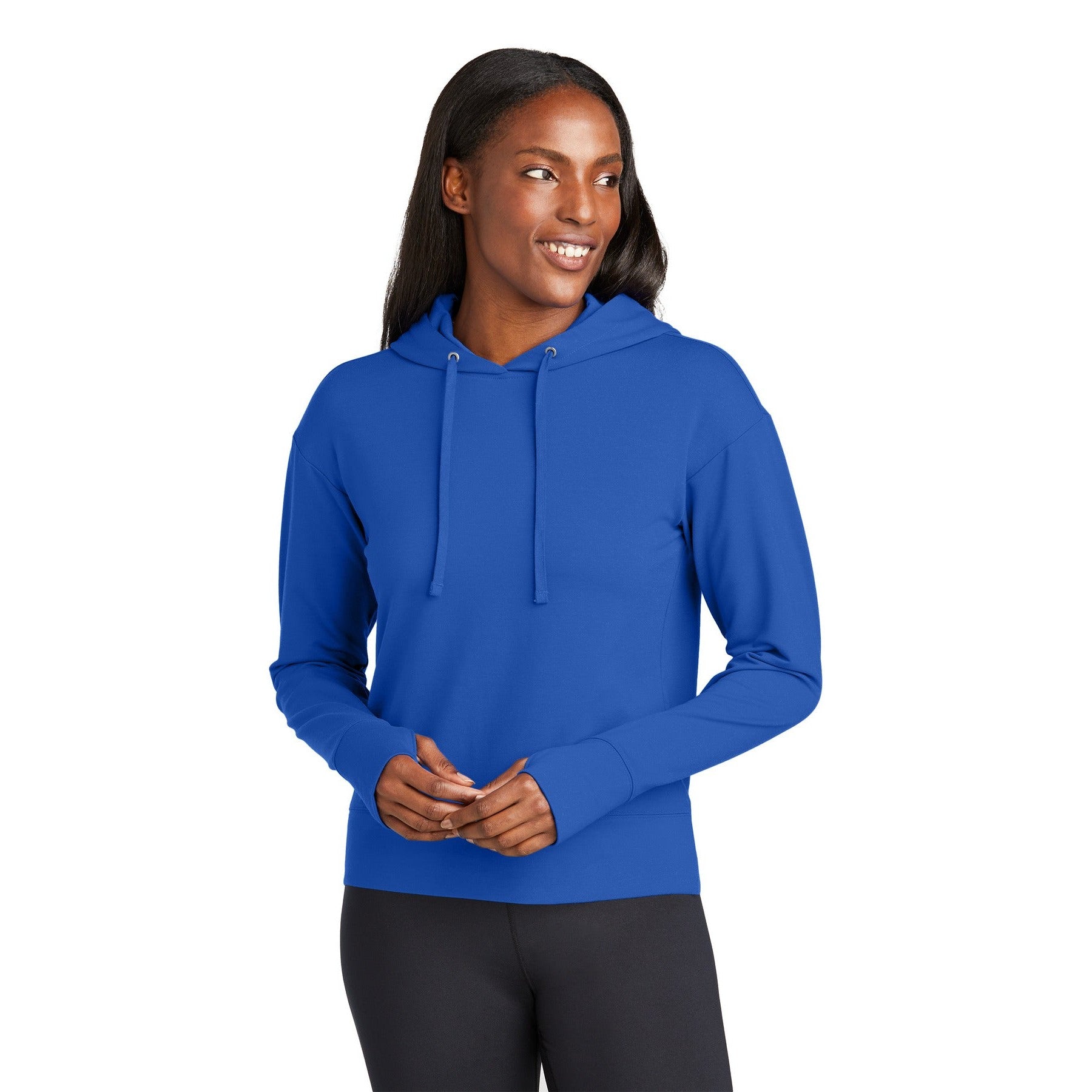Sport-Tek-Sport-Tek® Women's Sport-Wick® Flex Fleece Pullover Hoodie LST562-MedTech-5