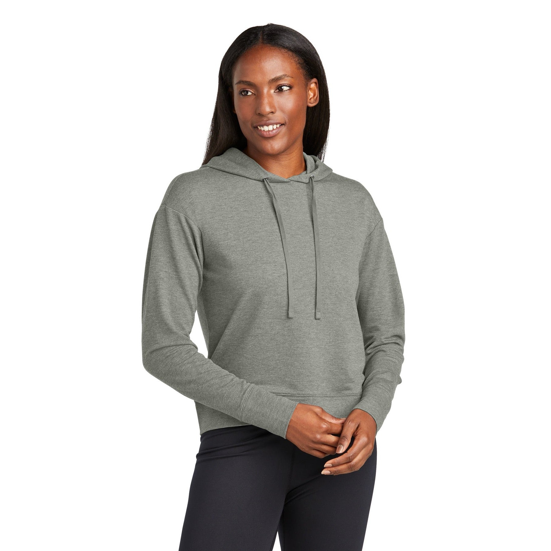 Sport-Tek-Sport-Tek® Women's Sport-Wick® Flex Fleece Pullover Hoodie LST562-MedTech-3
