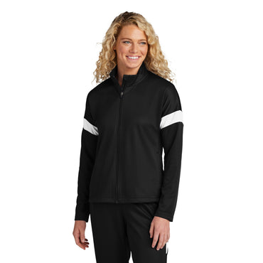 Sport-Tek-Sport-Tek® Women's Travel Full-Zip Jacket LST800-MedTech-2