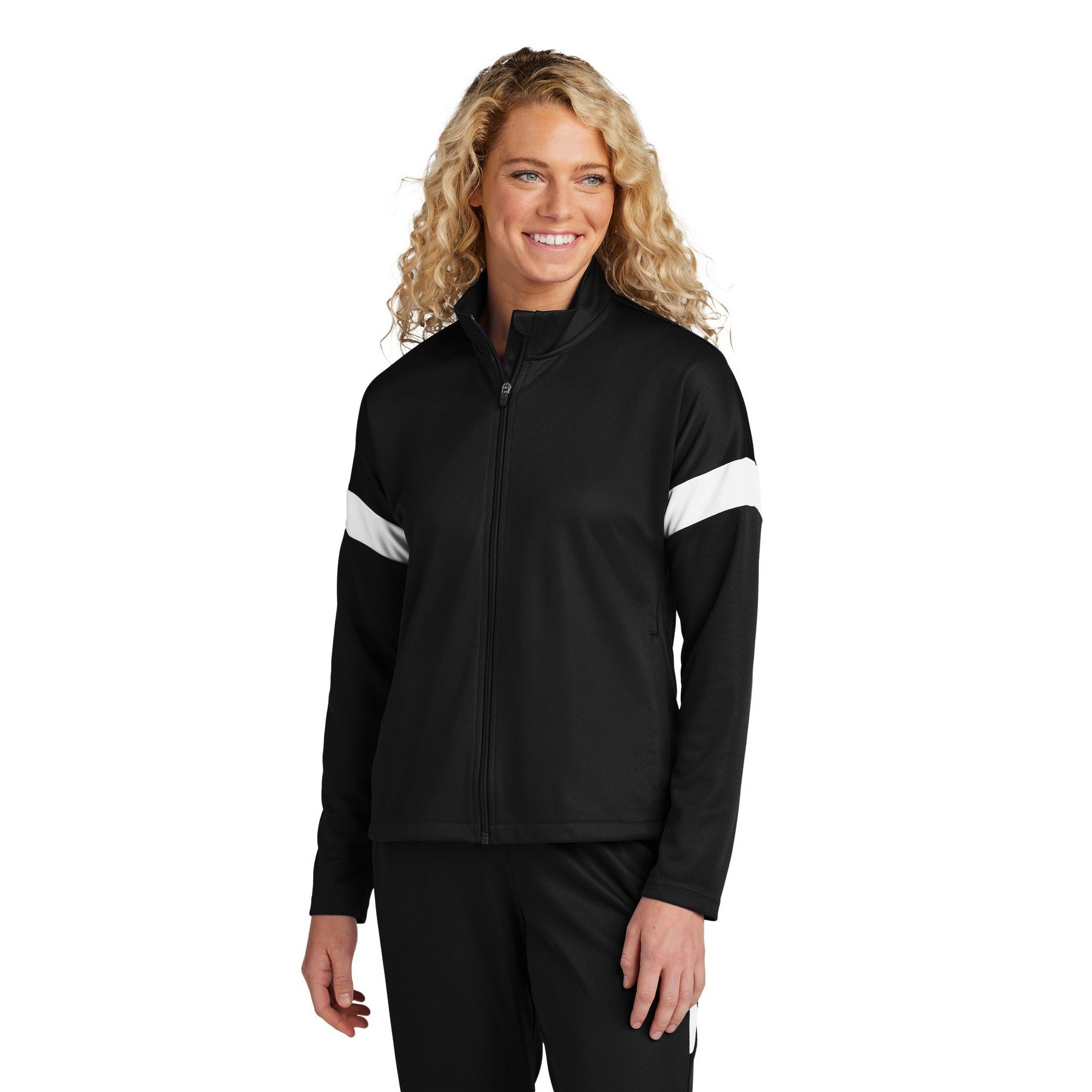 Sport-Tek-Sport-Tek® Women's Travel Full-Zip Jacket LST800-MedTech-2