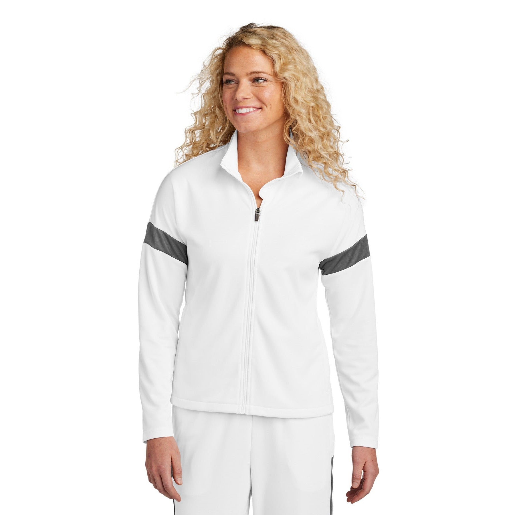 Sport-Tek-Sport-Tek® Women's Travel Full-Zip Jacket LST800-MedTech-7