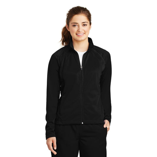 Sport-Tek-Sport-Tek® Women's Tricot Track Jacket. LST90-MedTech-1