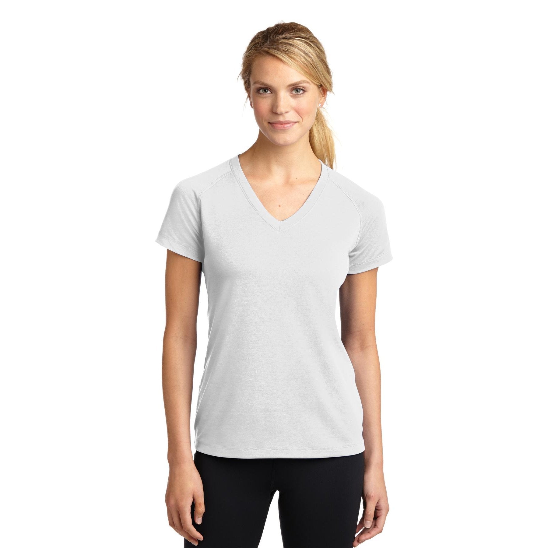Sport-Tek-Sport-Tek® Women's Ultimate Performance V-Neck. LST700-MedTech-7