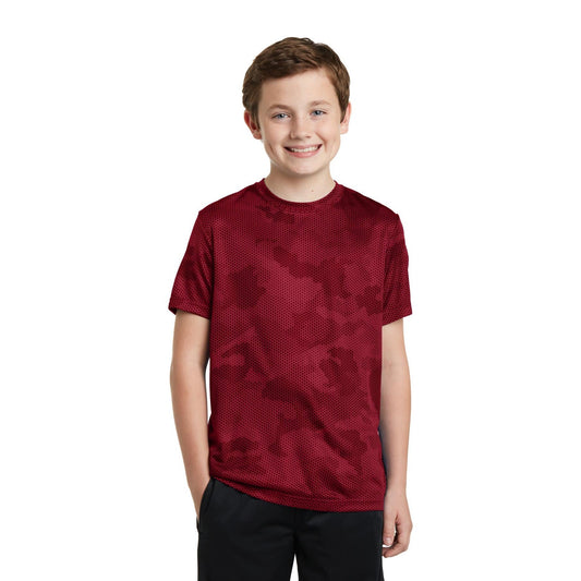 Sport-Tek-Sport-Tek® Youth CamoHex Tee. YST370-MedTech-1