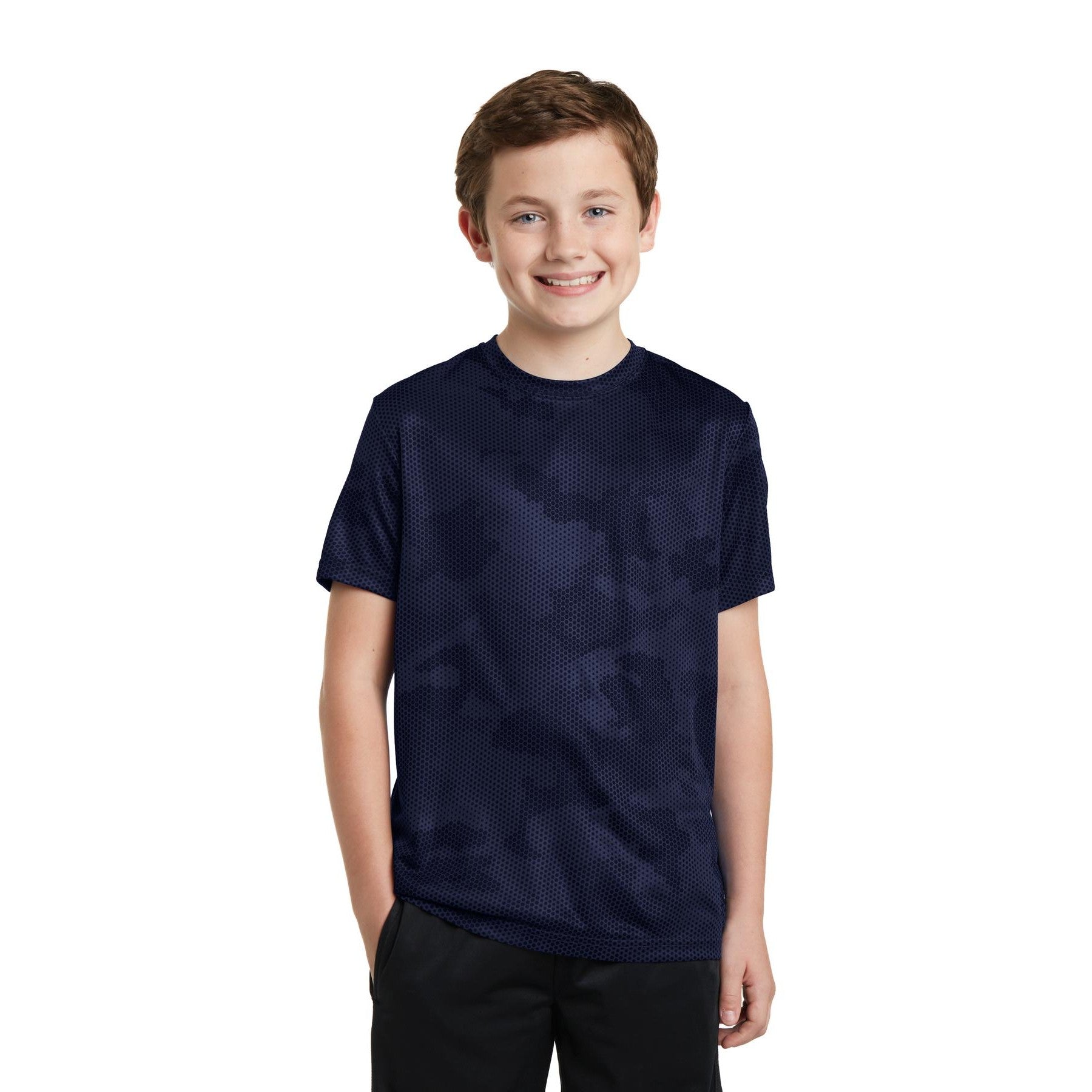 Sport-Tek-Sport-Tek® Youth CamoHex Tee. YST370-MedTech-10
