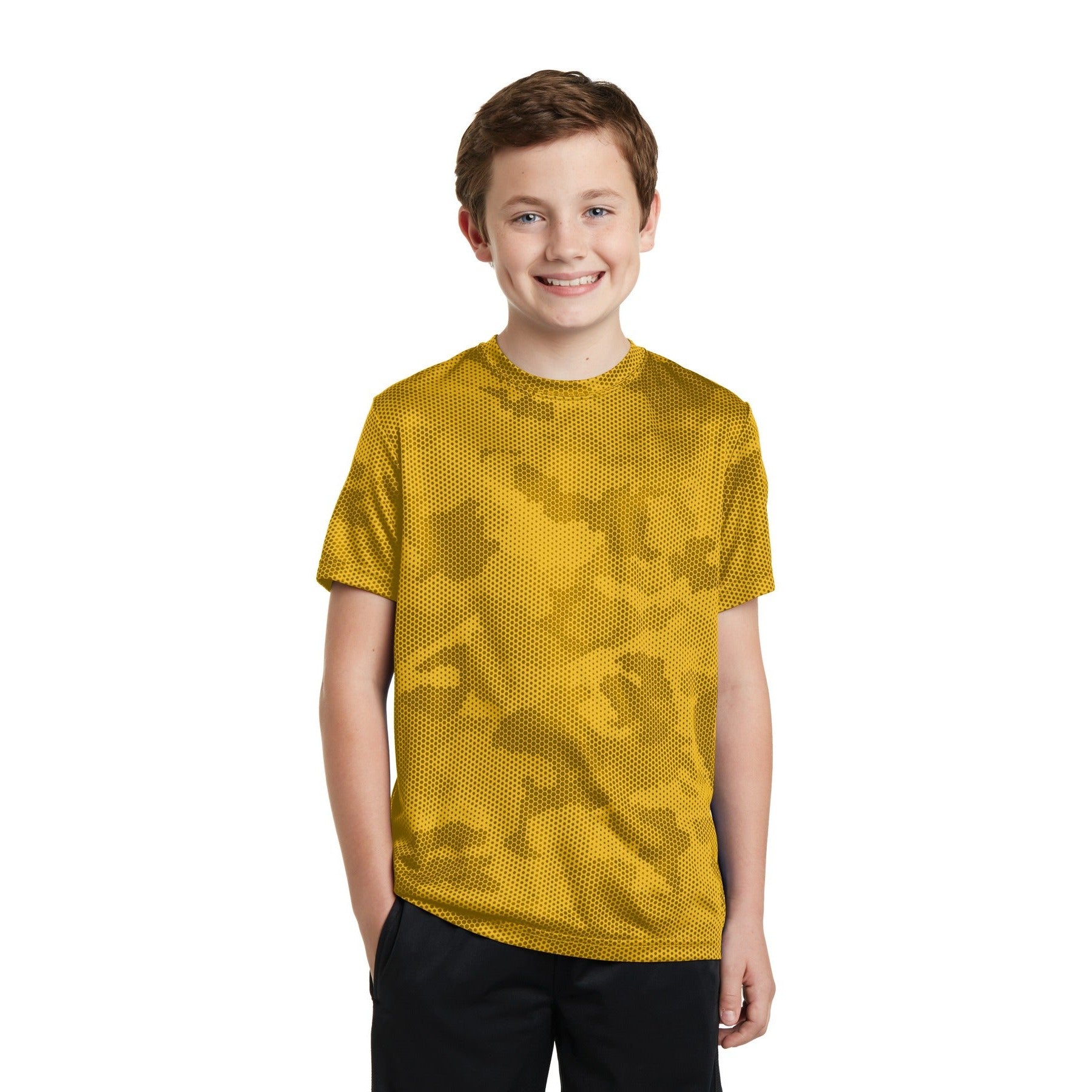 Sport-Tek-Sport-Tek® Youth CamoHex Tee. YST370-MedTech-3