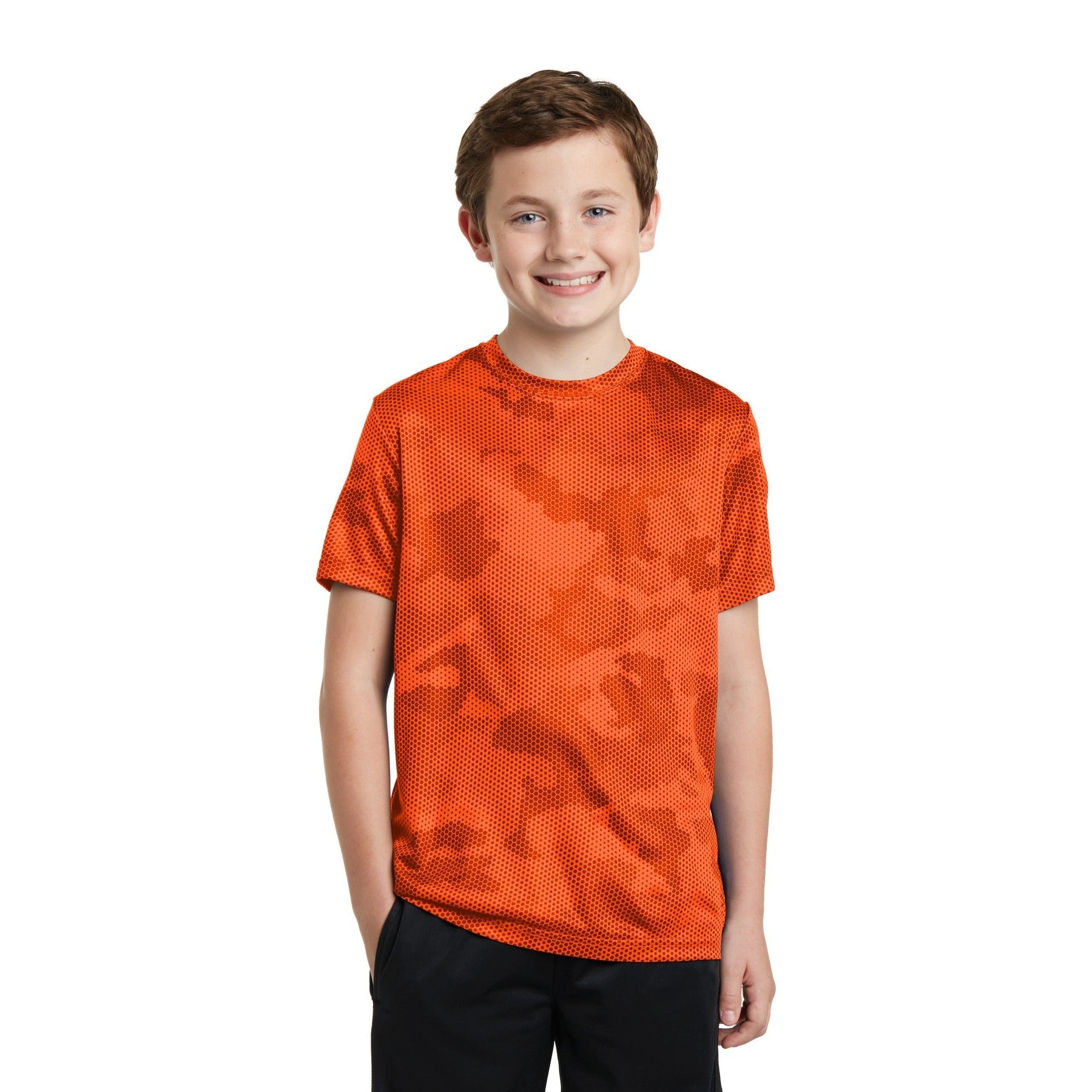 Sport-Tek-Sport-Tek® Youth CamoHex Tee. YST370-MedTech-7