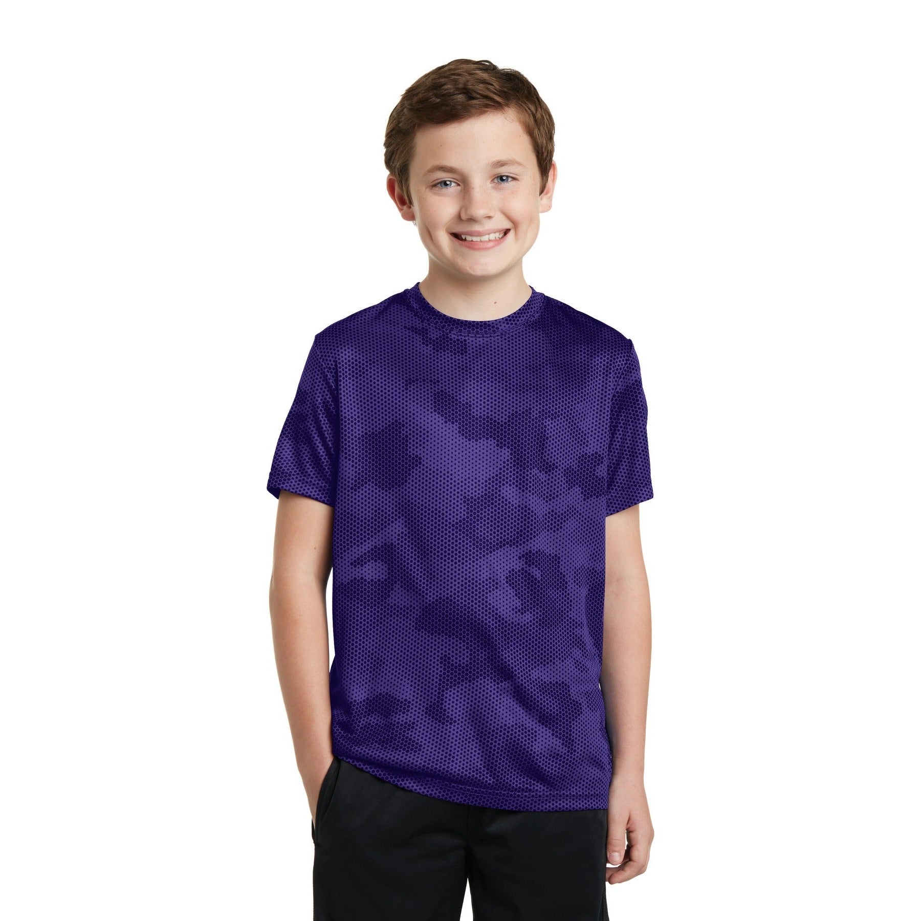 Sport-Tek-Sport-Tek® Youth CamoHex Tee. YST370-MedTech-9