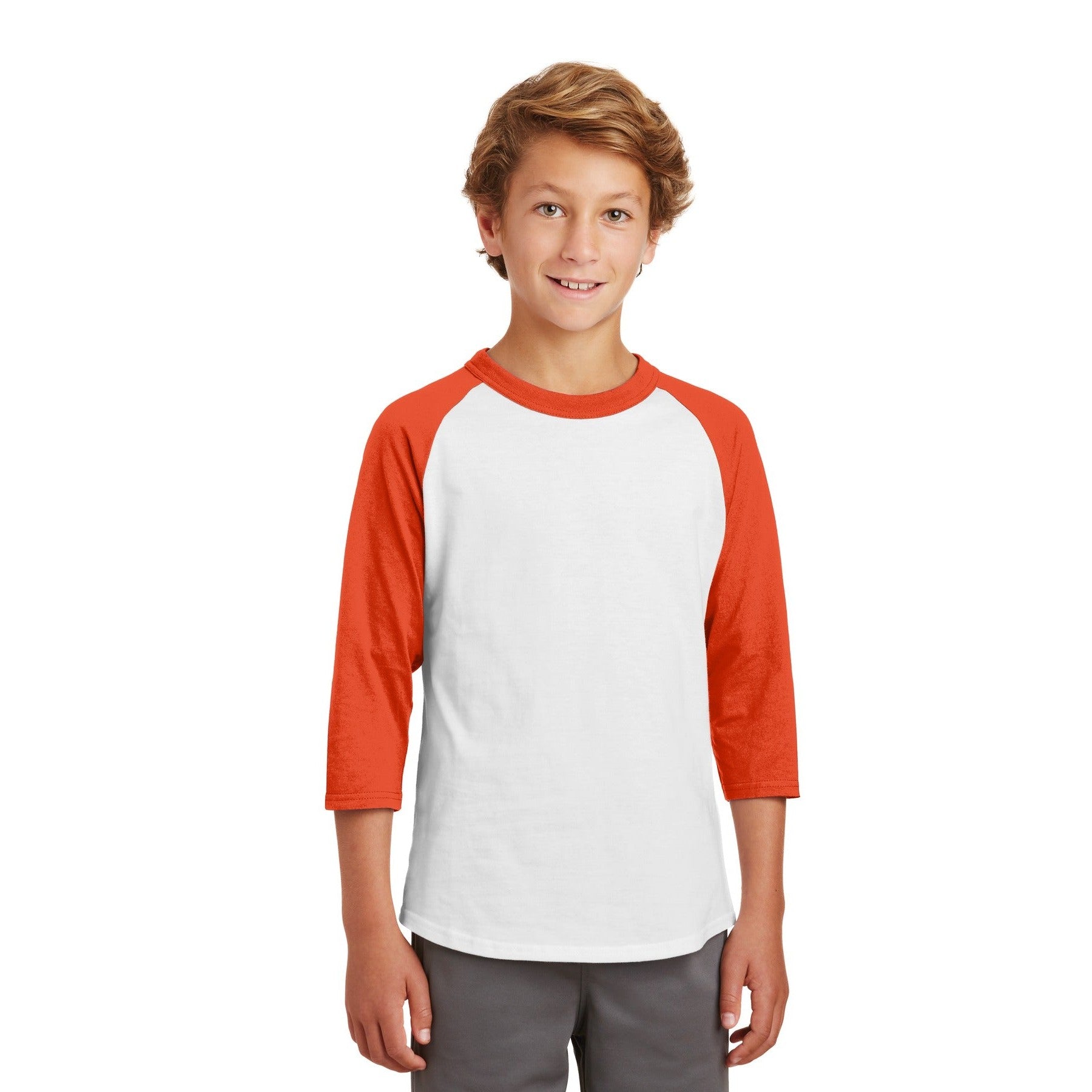 Sport-Tek-Sport-Tek® Youth Colorblock Raglan Jersey. YT200-MedTech-7