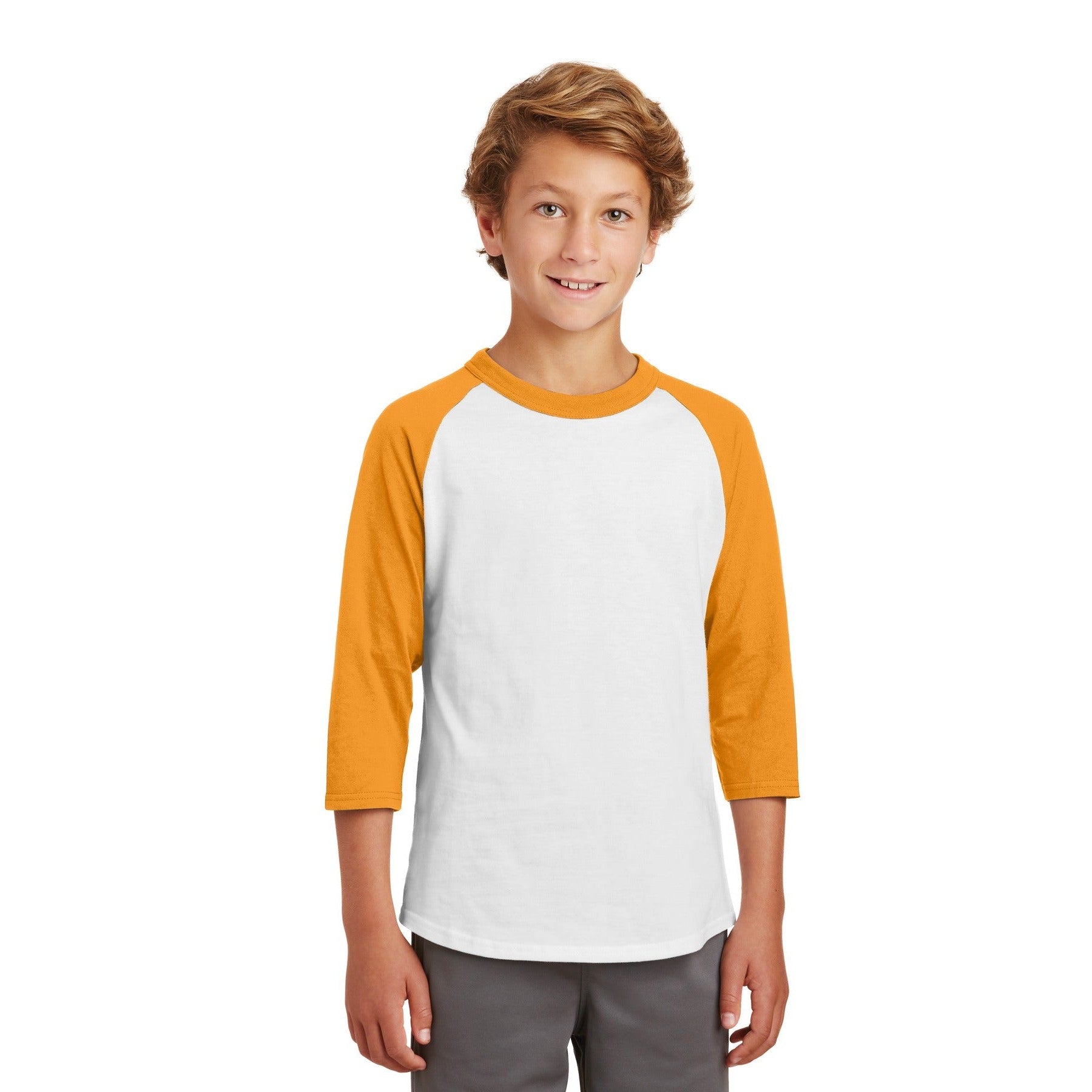 Sport-Tek-Sport-Tek® Youth Colorblock Raglan Jersey. YT200-MedTech-9
