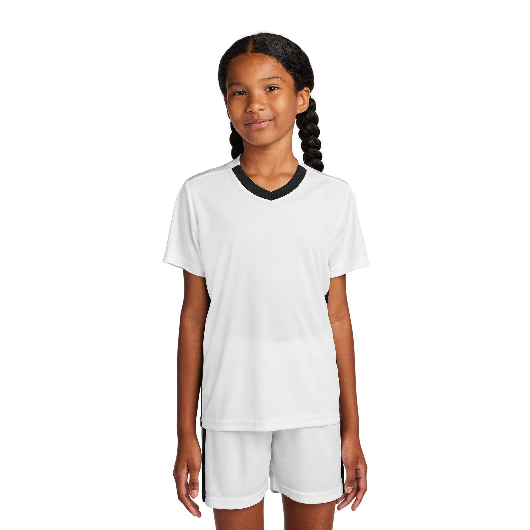 Sport-Tek-Sport-Tek® Youth Competitor™ United V-Neck YST101-MedTech-11