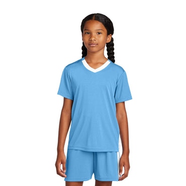 Sport-Tek-Sport-Tek® Youth Competitor™ United V-Neck YST101-MedTech-2