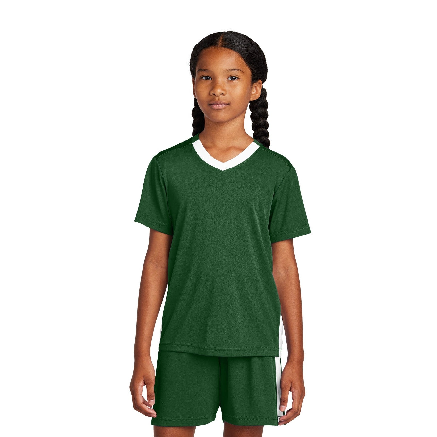 Sport-Tek-Sport-Tek® Youth Competitor™ United V-Neck YST101-MedTech-5