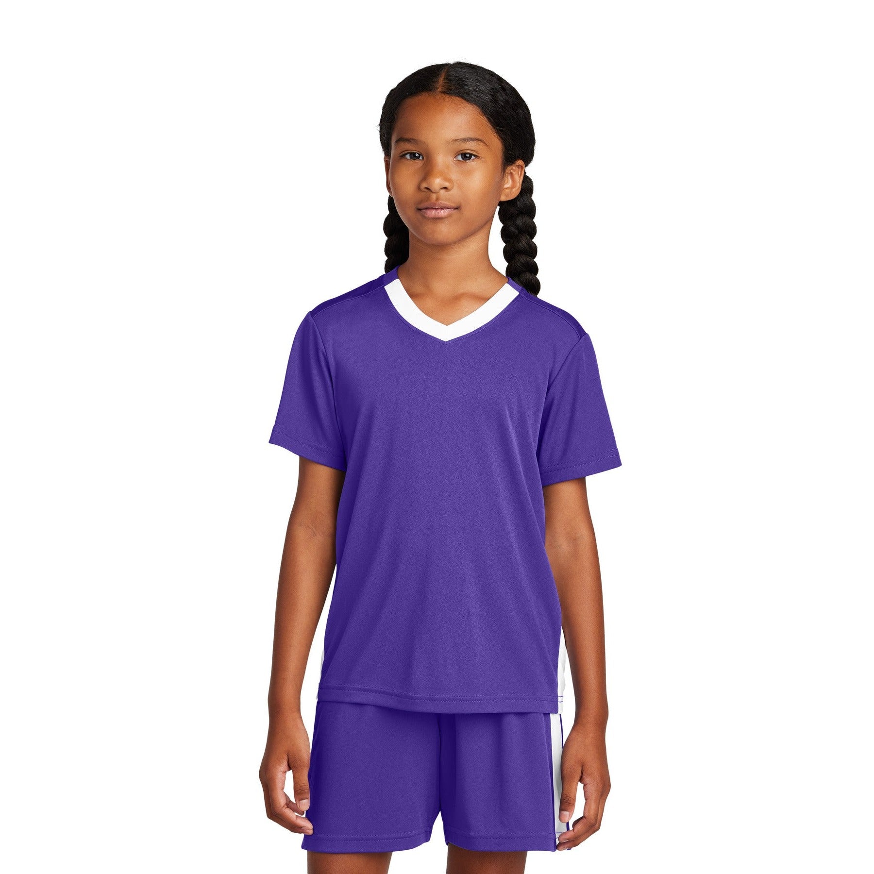 Sport-Tek-Sport-Tek® Youth Competitor™ United V-Neck YST101-MedTech-8