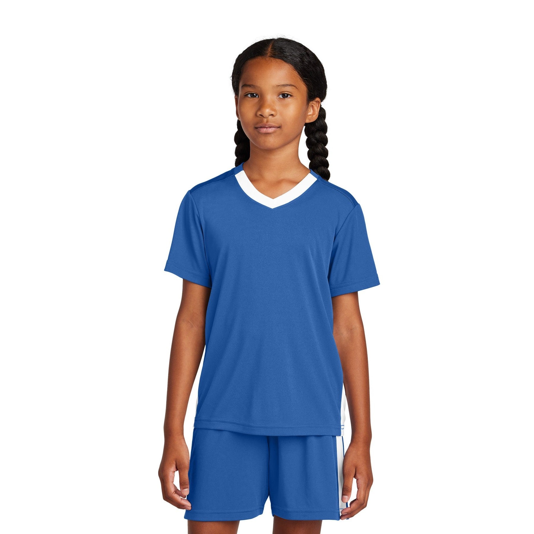 Sport-Tek-Sport-Tek® Youth Competitor™ United V-Neck YST101-MedTech-9