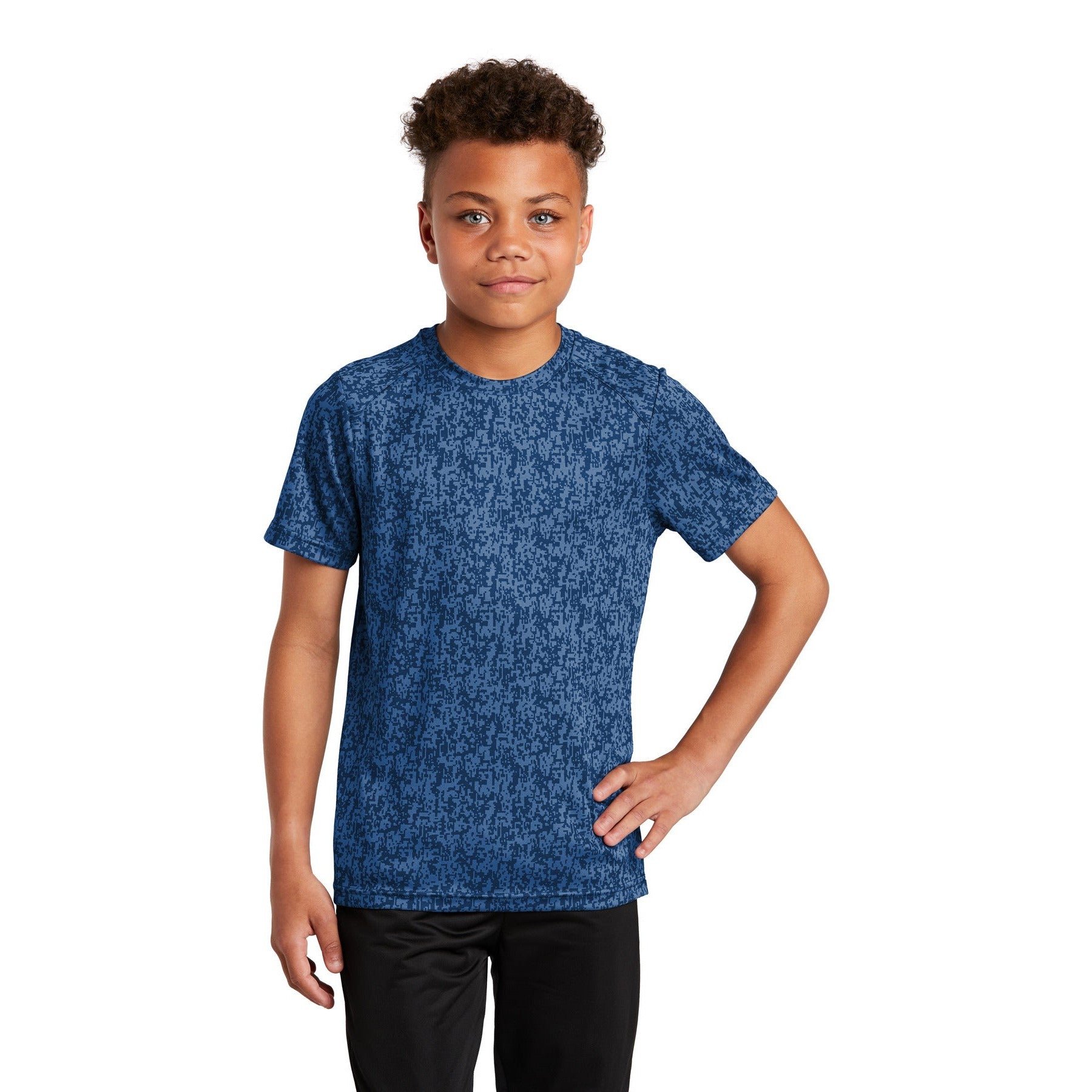 Sport-Tek-Sport-Tek ® Youth Digi Camo Tee. YST460-MedTech-4