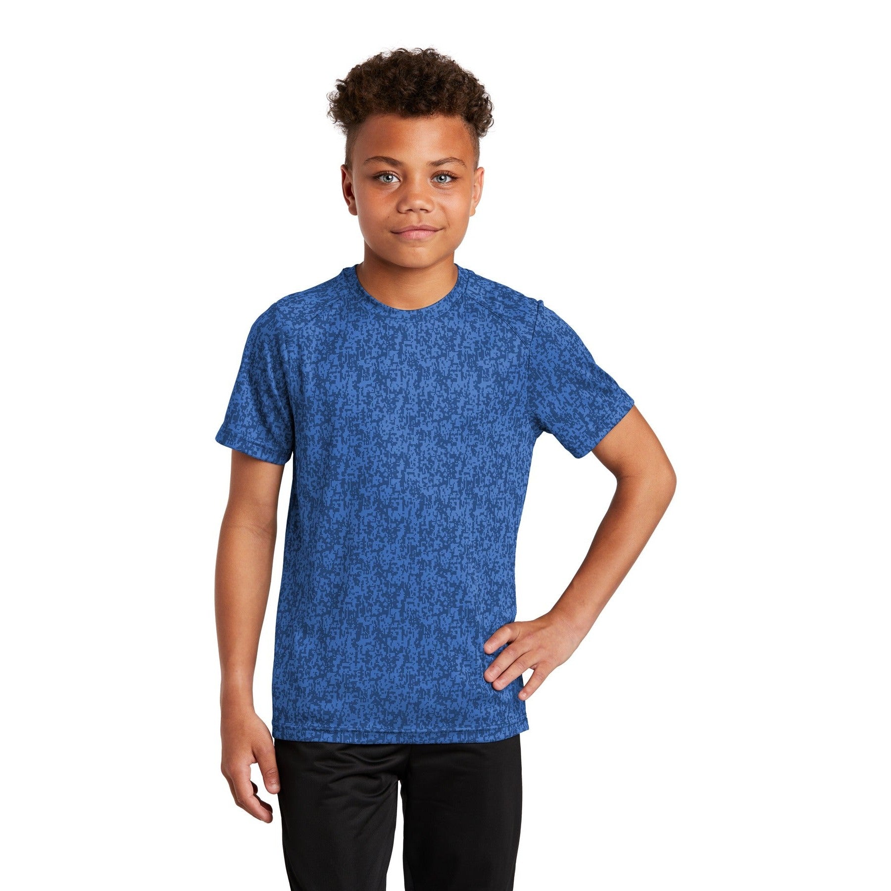 Sport-Tek-Sport-Tek ® Youth Digi Camo Tee. YST460-MedTech-7
