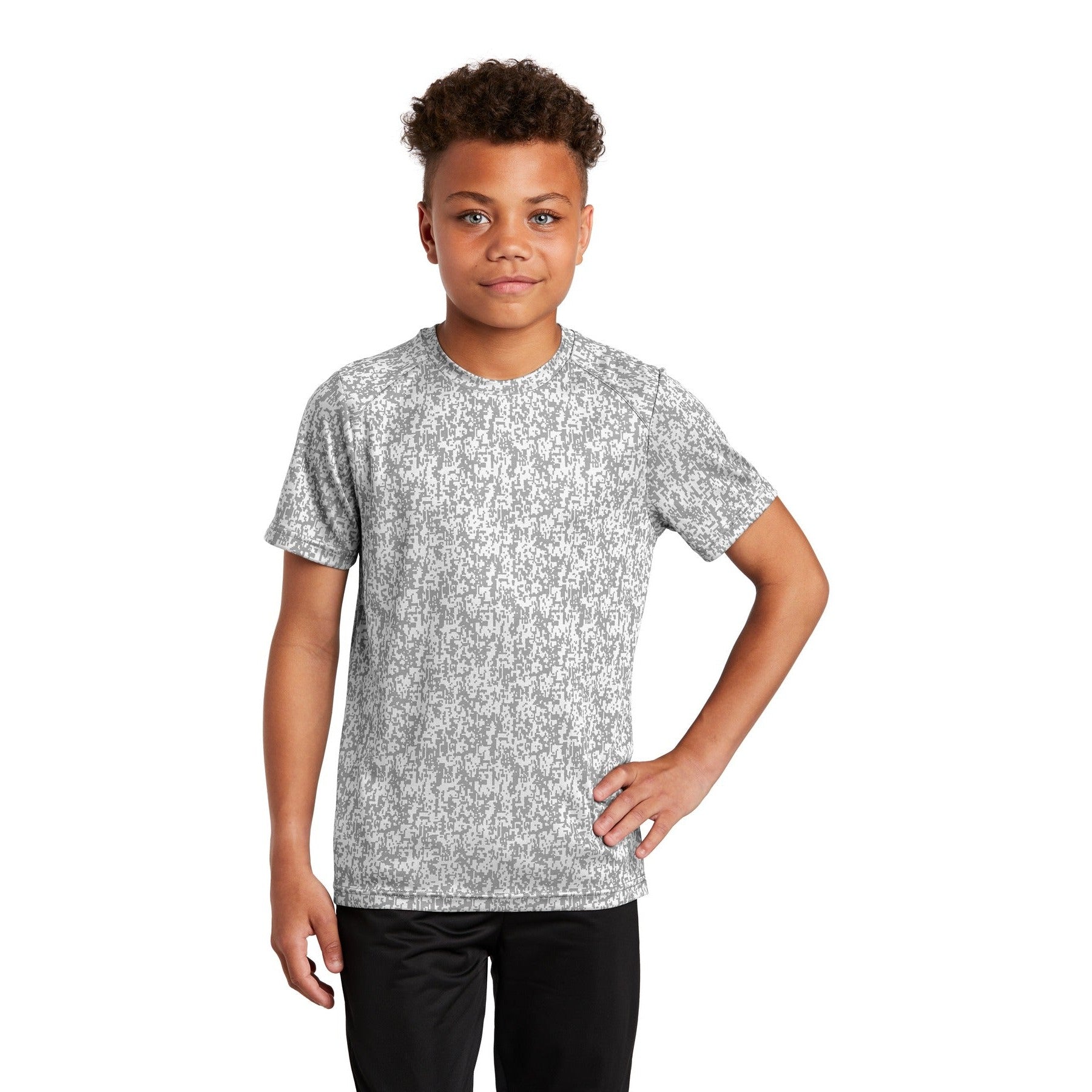 Sport-Tek-Sport-Tek ® Youth Digi Camo Tee. YST460-MedTech-8