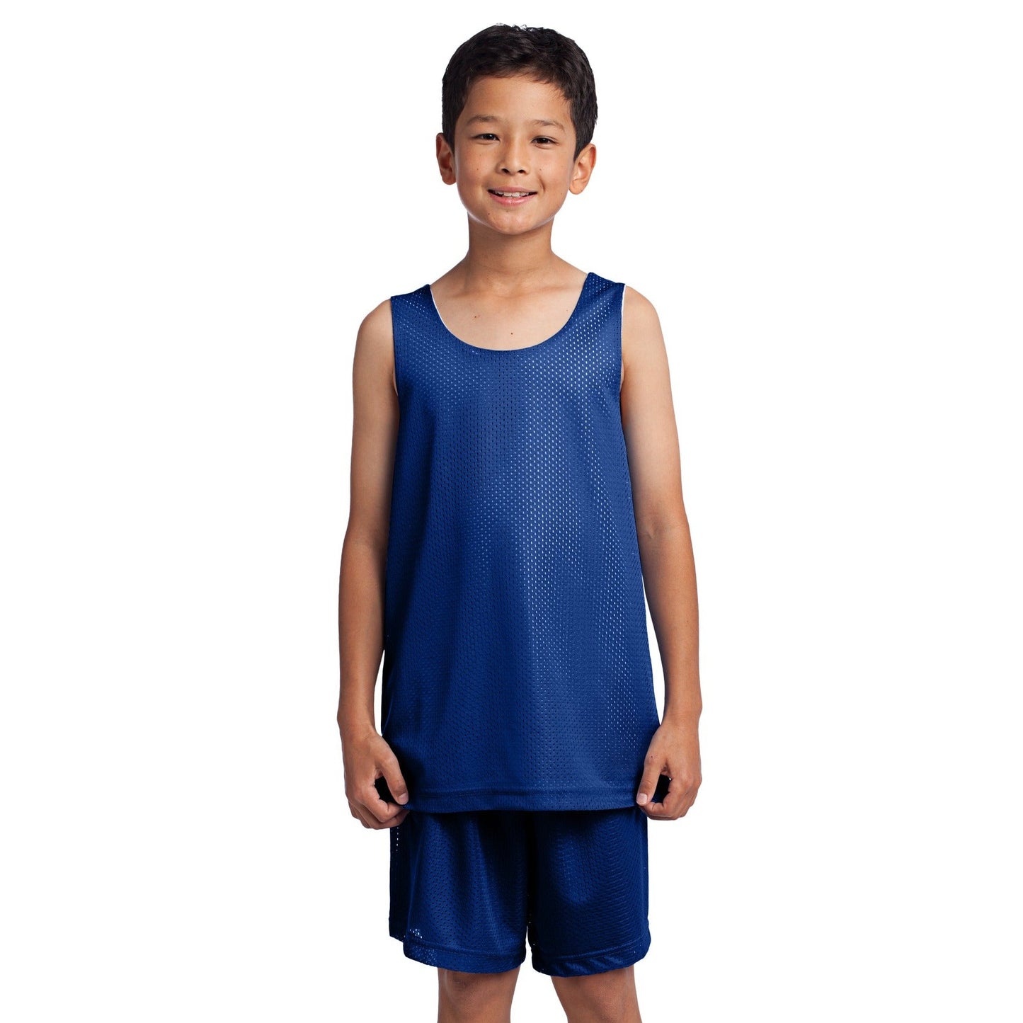 Sport-Tek-Sport-Tek® Youth PosiCharge® Classic Mesh Reversible Tank. YST500-MedTech-11