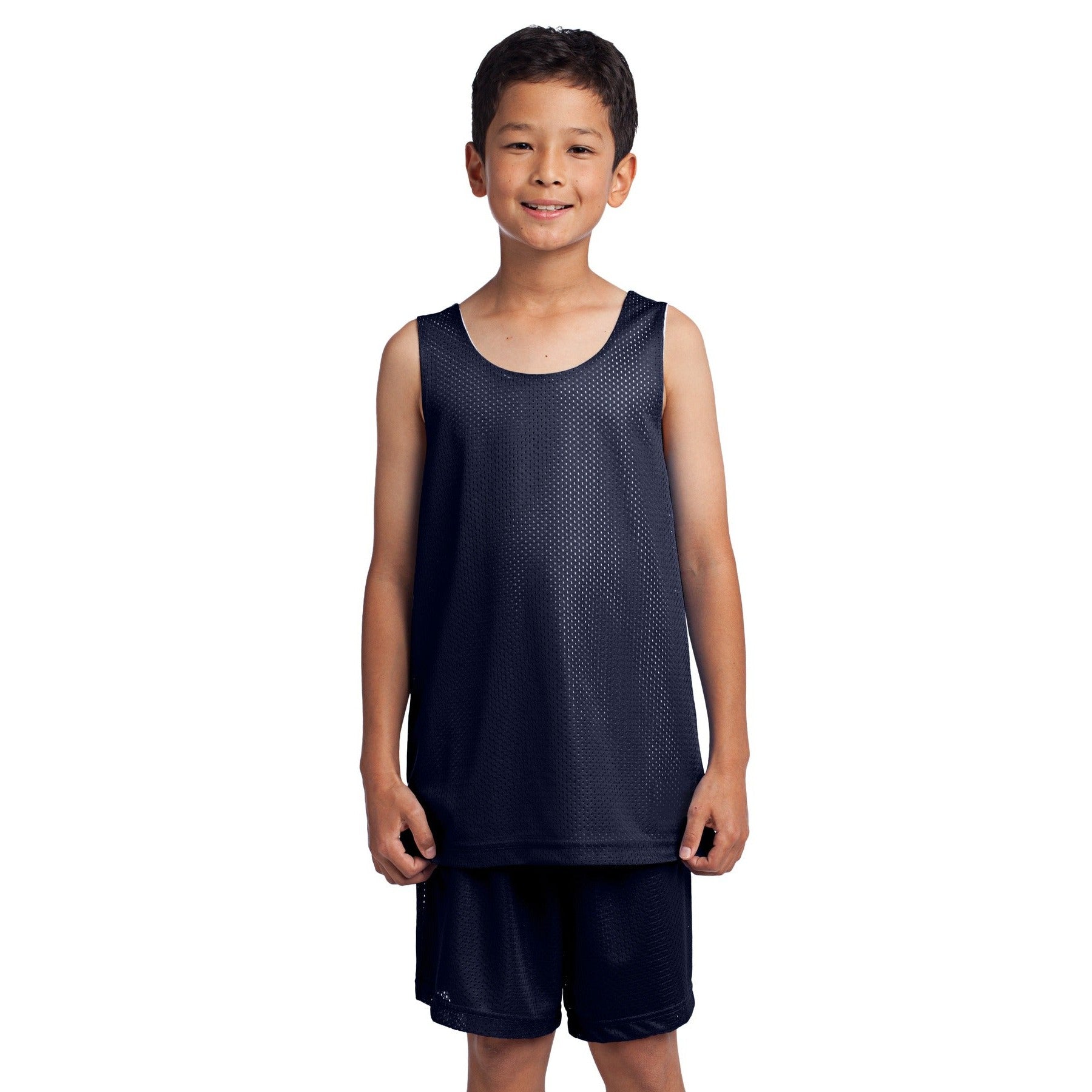 Sport-Tek-Sport-Tek® Youth PosiCharge® Classic Mesh Reversible Tank. YST500-MedTech-9