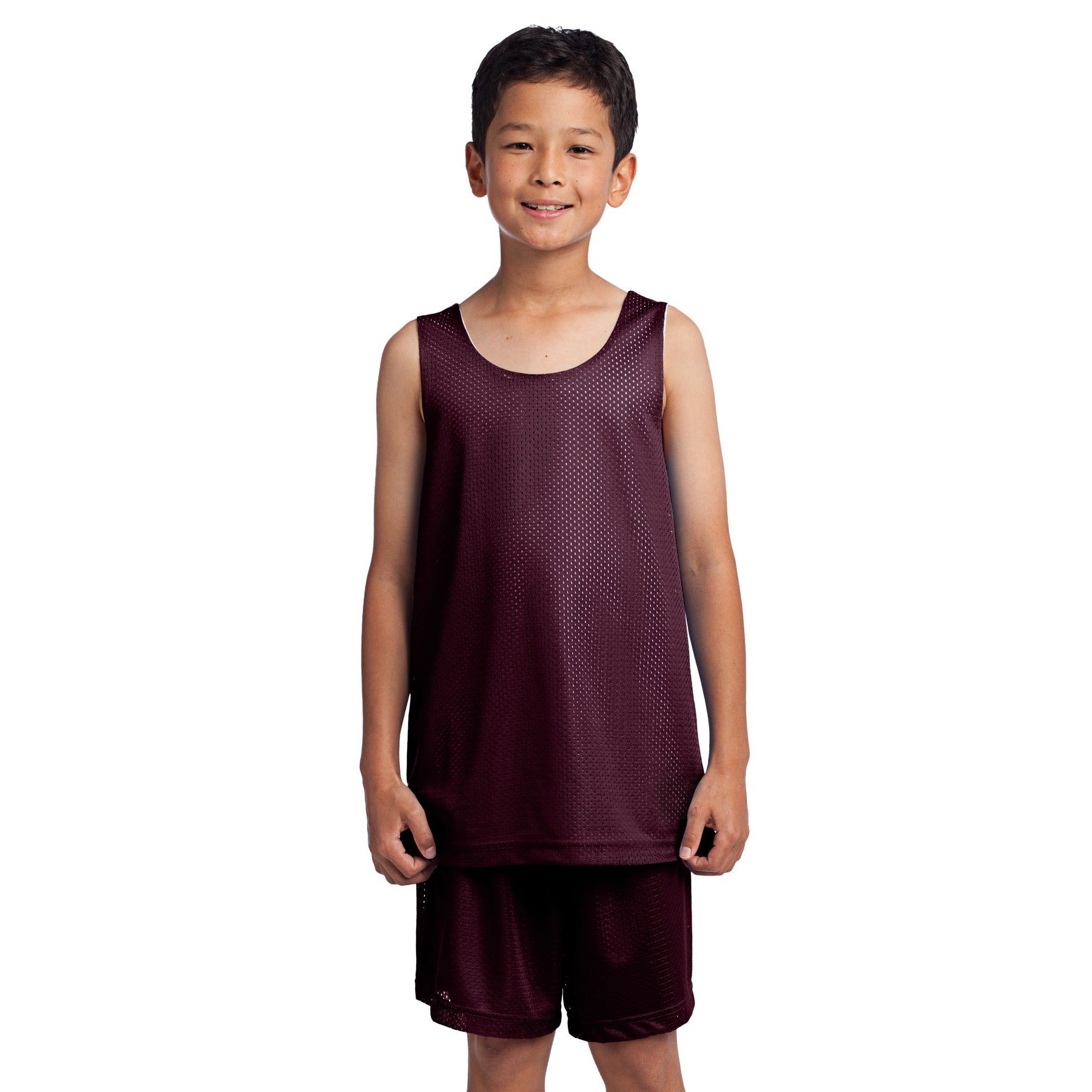 Sport-Tek-Sport-Tek® Youth PosiCharge® Classic Mesh Reversible Tank. YST500-MedTech-7
