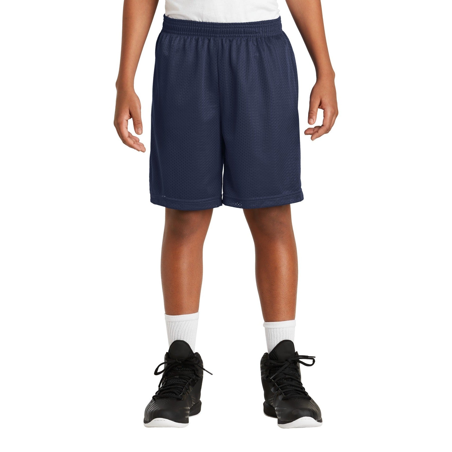 Sport-Tek-Sport-Tek® Youth PosiCharge® Classic Mesh Short. YST510-MedTech-3