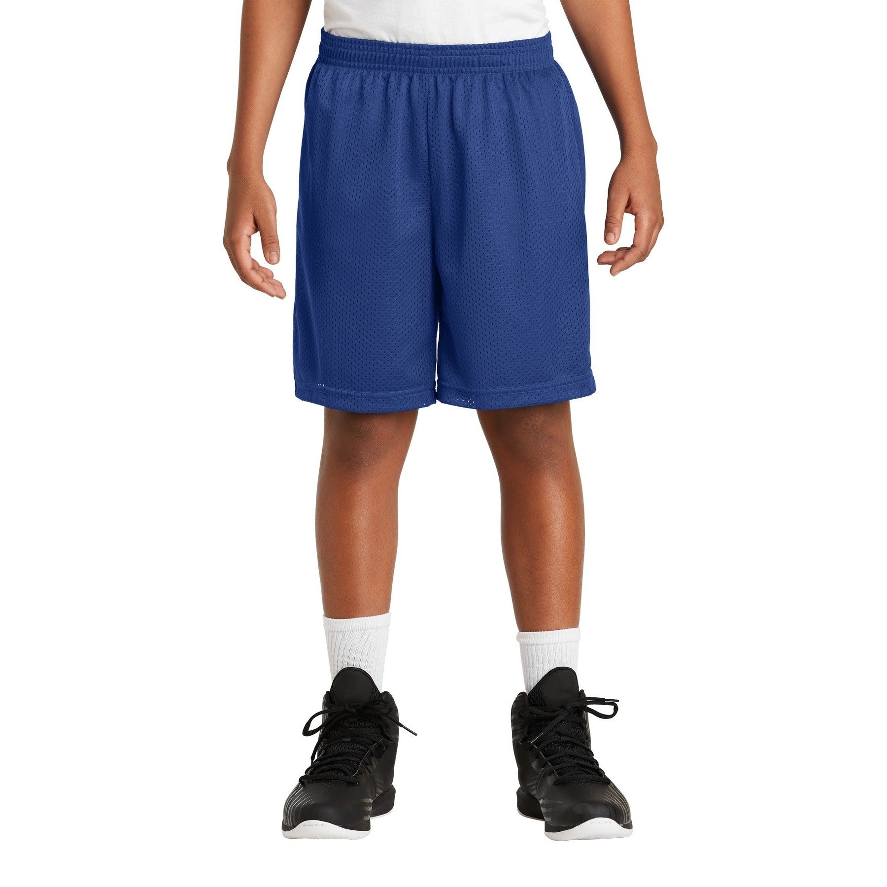 Sport-Tek-Sport-Tek® Youth PosiCharge® Classic Mesh Short. YST510-MedTech-5