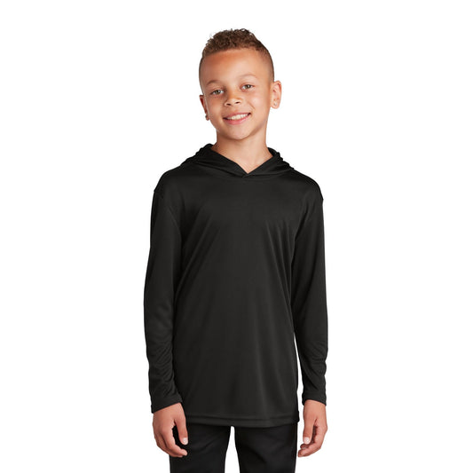 Sport-Tek-Sport-Tek ® Youth PosiCharge ® Competitor ™ Hooded Pullover. YST358-MedTech-1