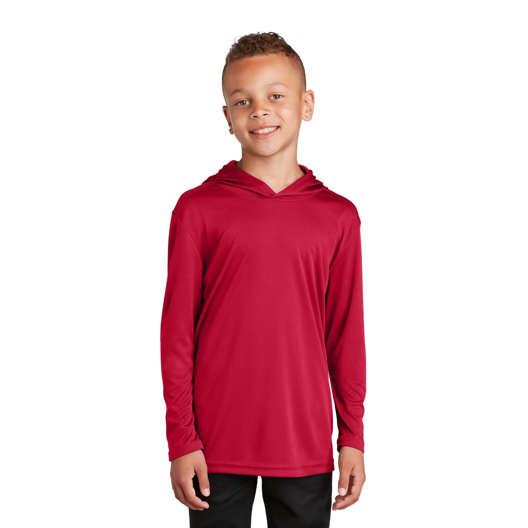 Sport-Tek-Sport-Tek ® Youth PosiCharge ® Competitor ™ Hooded Pullover. YST358-MedTech-5