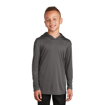 Sport-Tek-Sport-Tek ® Youth PosiCharge ® Competitor ™ Hooded Pullover. YST358-MedTech-2