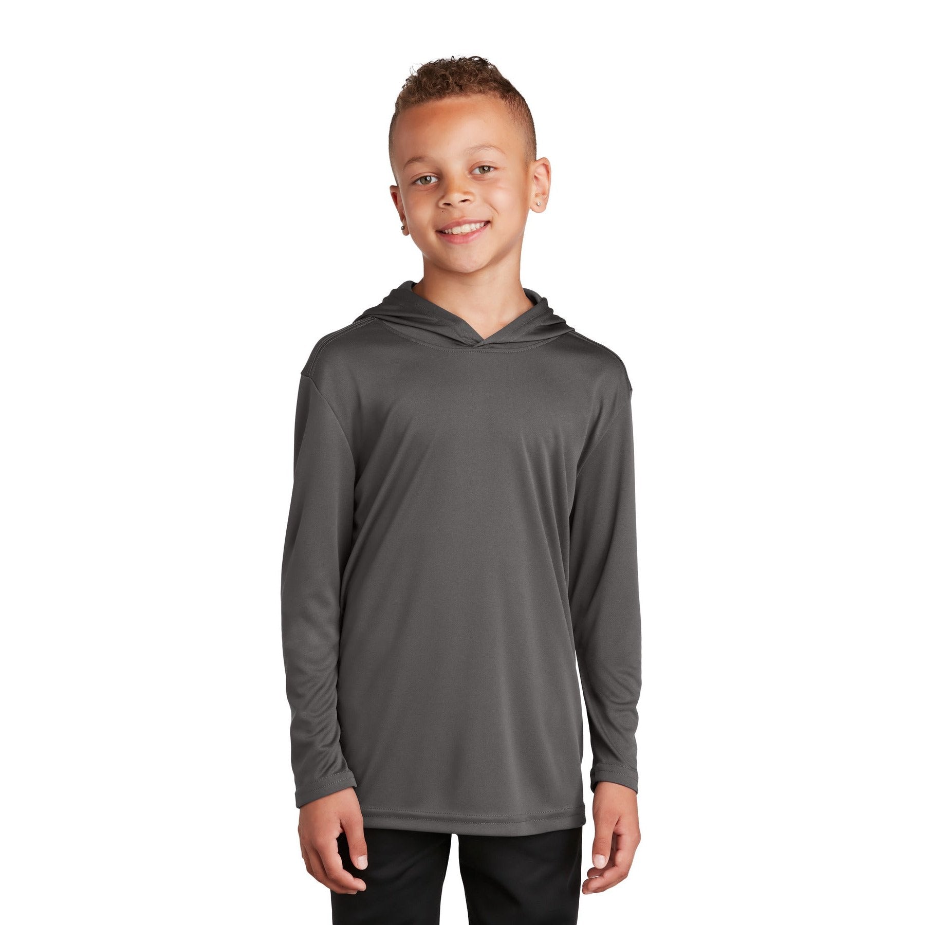 Sport-Tek-Sport-Tek ® Youth PosiCharge ® Competitor ™ Hooded Pullover. YST358-MedTech-2