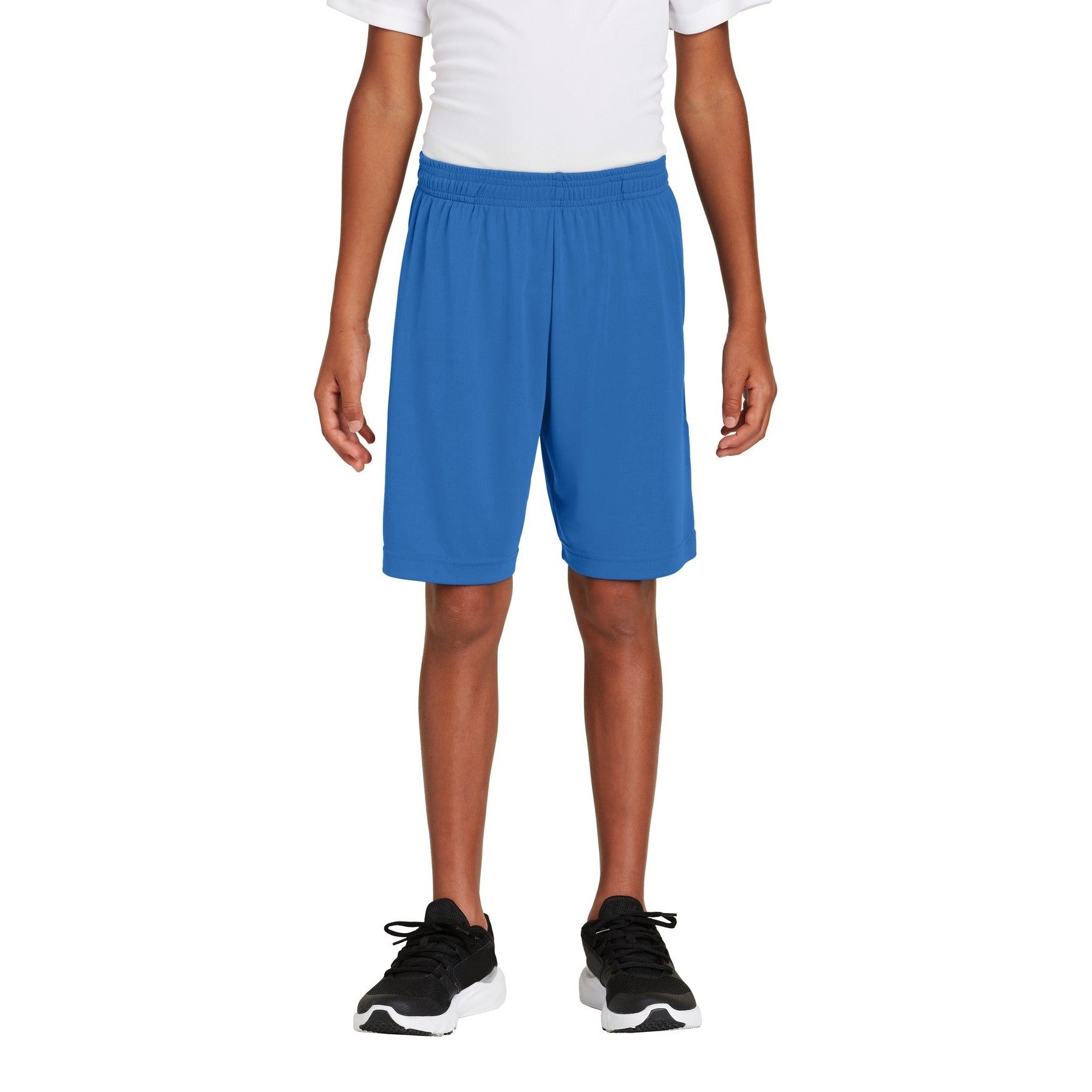 Sport-Tek-Sport-Tek ® Youth PosiCharge ® Competitor ™ Pocketed Short. YST355P-MedTech-4