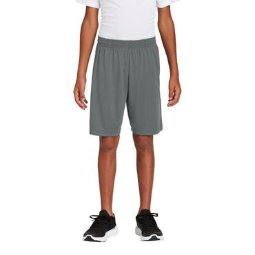 Sport-Tek-Sport-Tek ® Youth PosiCharge ® Competitor ™ Pocketed Short. YST355P-MedTech-2