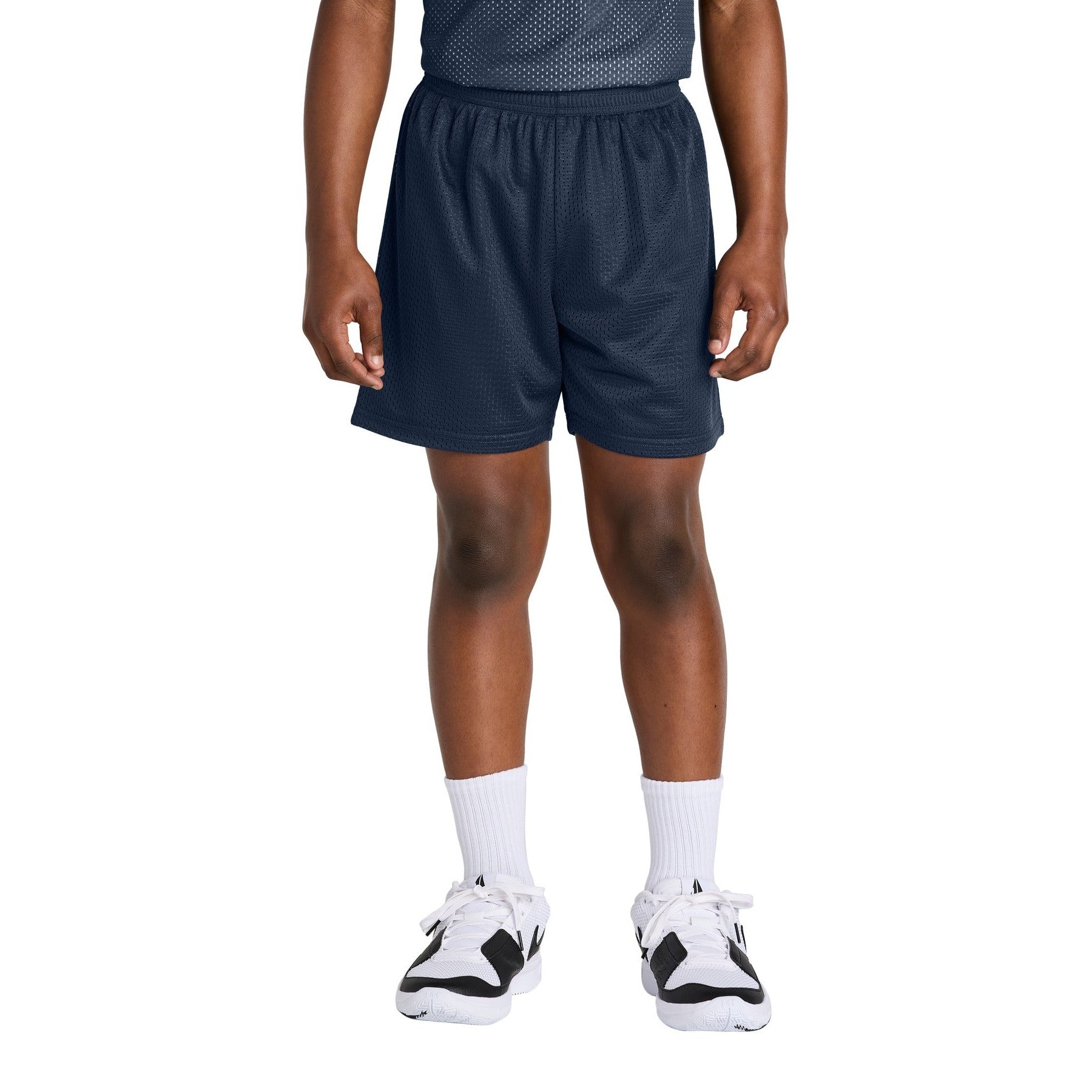 Sport-Tek-Sport-Tek® Youth PosiCharge® Mesh 5" Short YST5100-MedTech-11