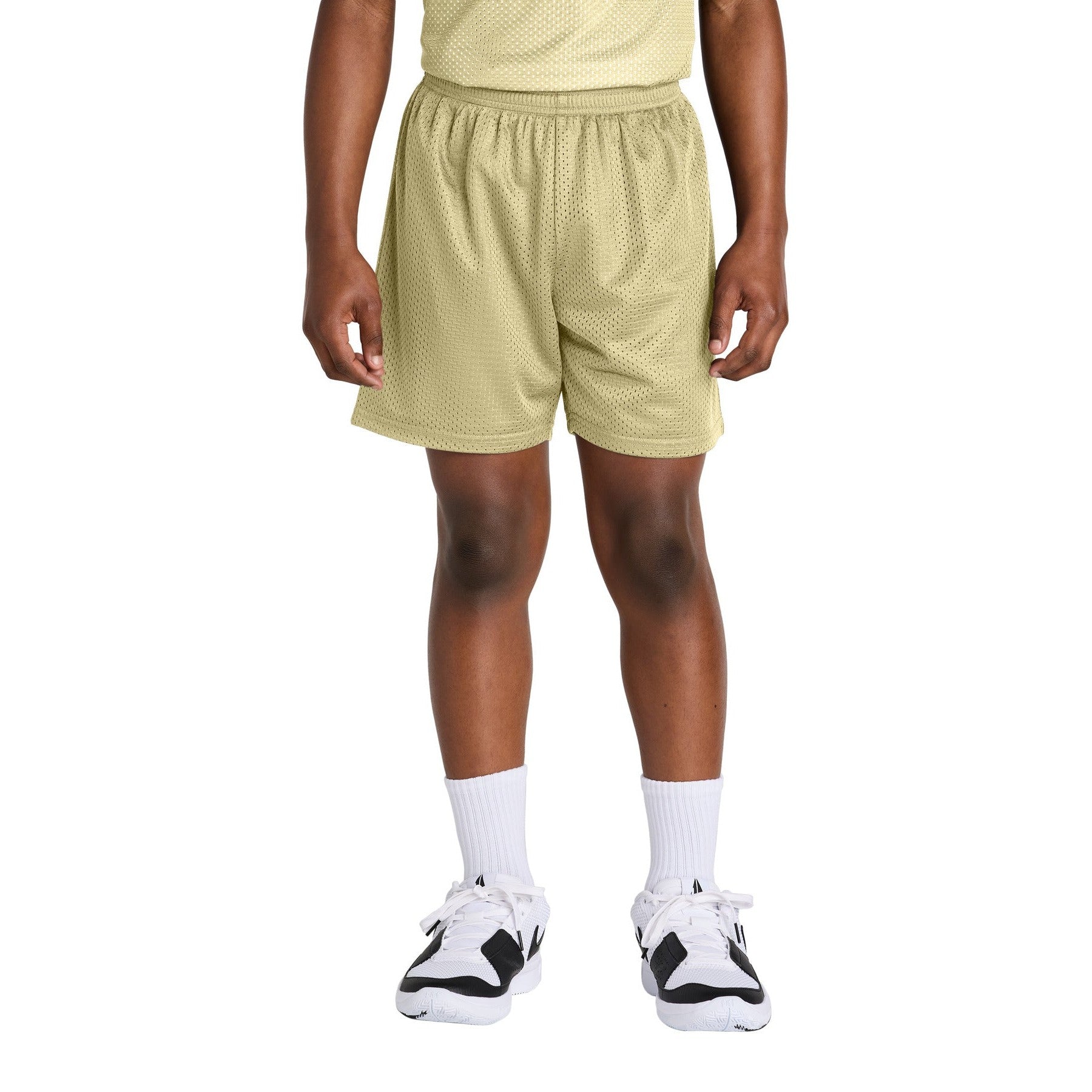 Sport-Tek-Sport-Tek® Youth PosiCharge® Mesh 5" Short YST5100-MedTech-13