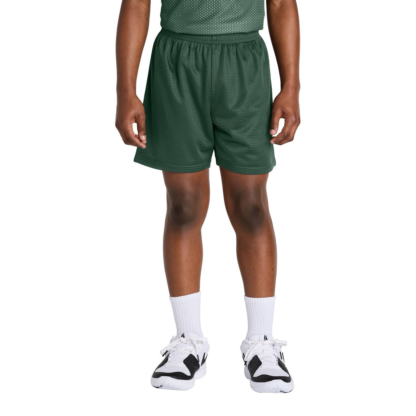 Sport-Tek-Sport-Tek® Youth PosiCharge® Mesh 5" Short YST5100-MedTech-5