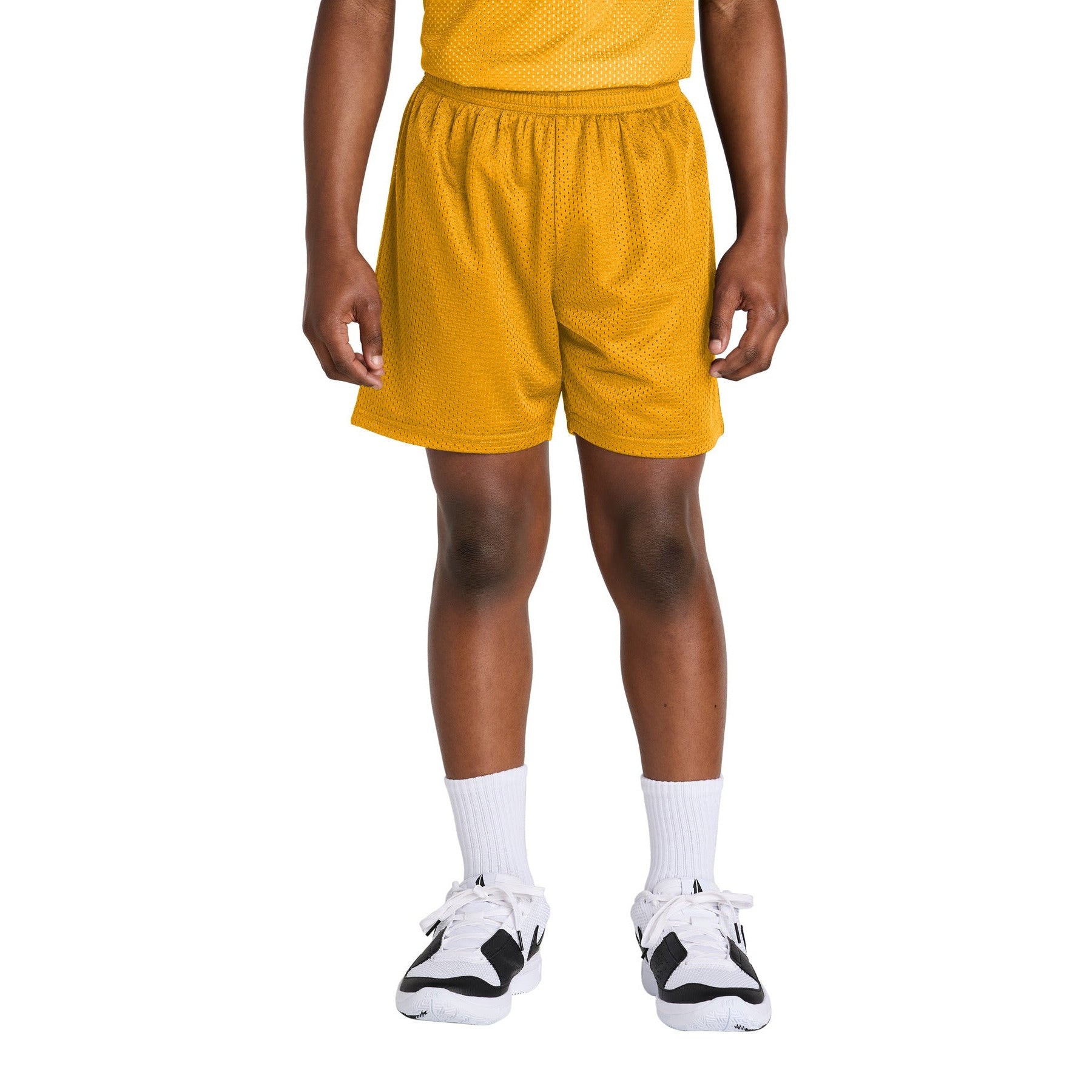 Sport-Tek-Sport-Tek® Youth PosiCharge® Mesh 5" Short YST5100-MedTech-6