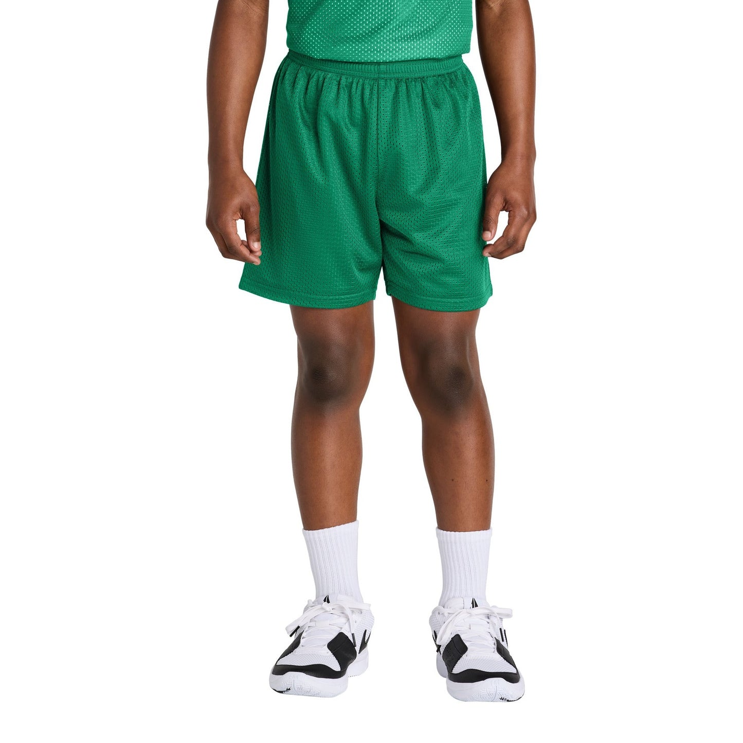 Sport-Tek-Sport-Tek® Youth PosiCharge® Mesh 5" Short YST5100-MedTech-8