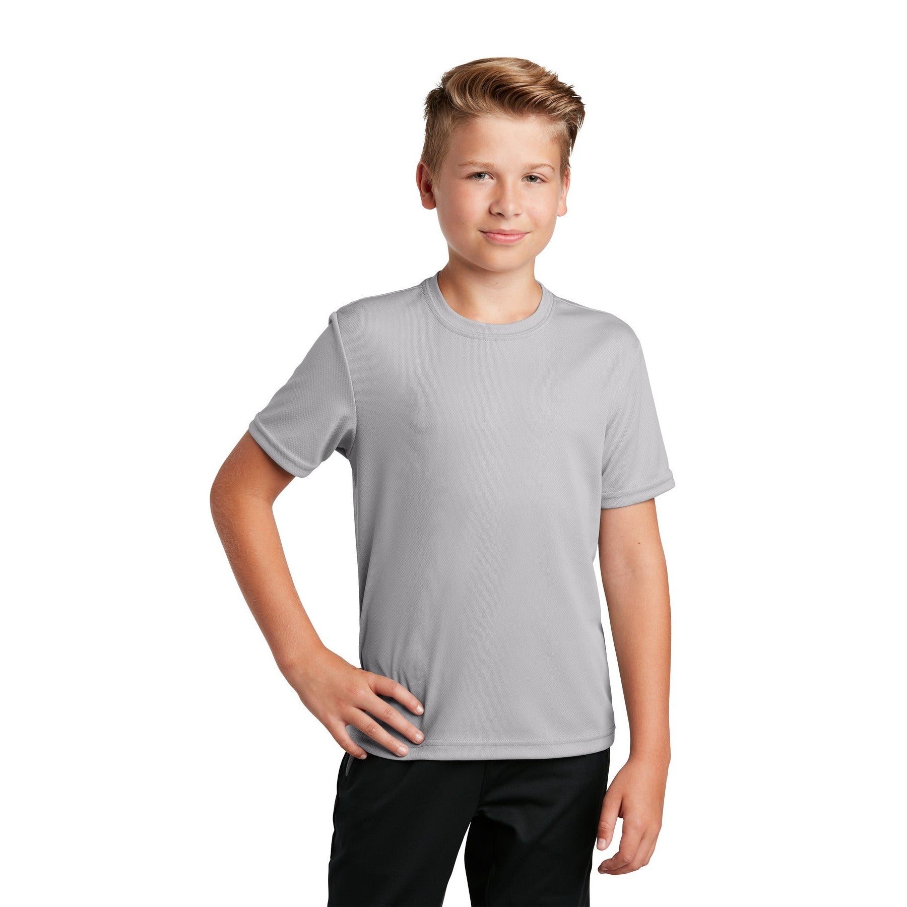 Sport-Tek-Sport-Tek® Youth PosiCharge® RacerMesh® Tee. YST340-MedTech-10