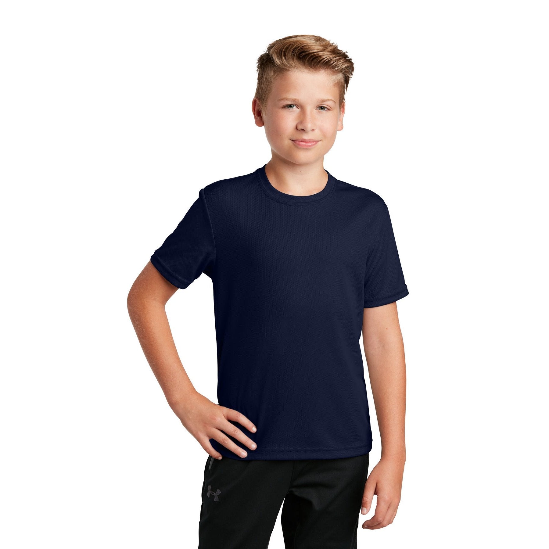 Sport-Tek-Sport-Tek® Youth PosiCharge® RacerMesh® Tee. YST340-MedTech-11