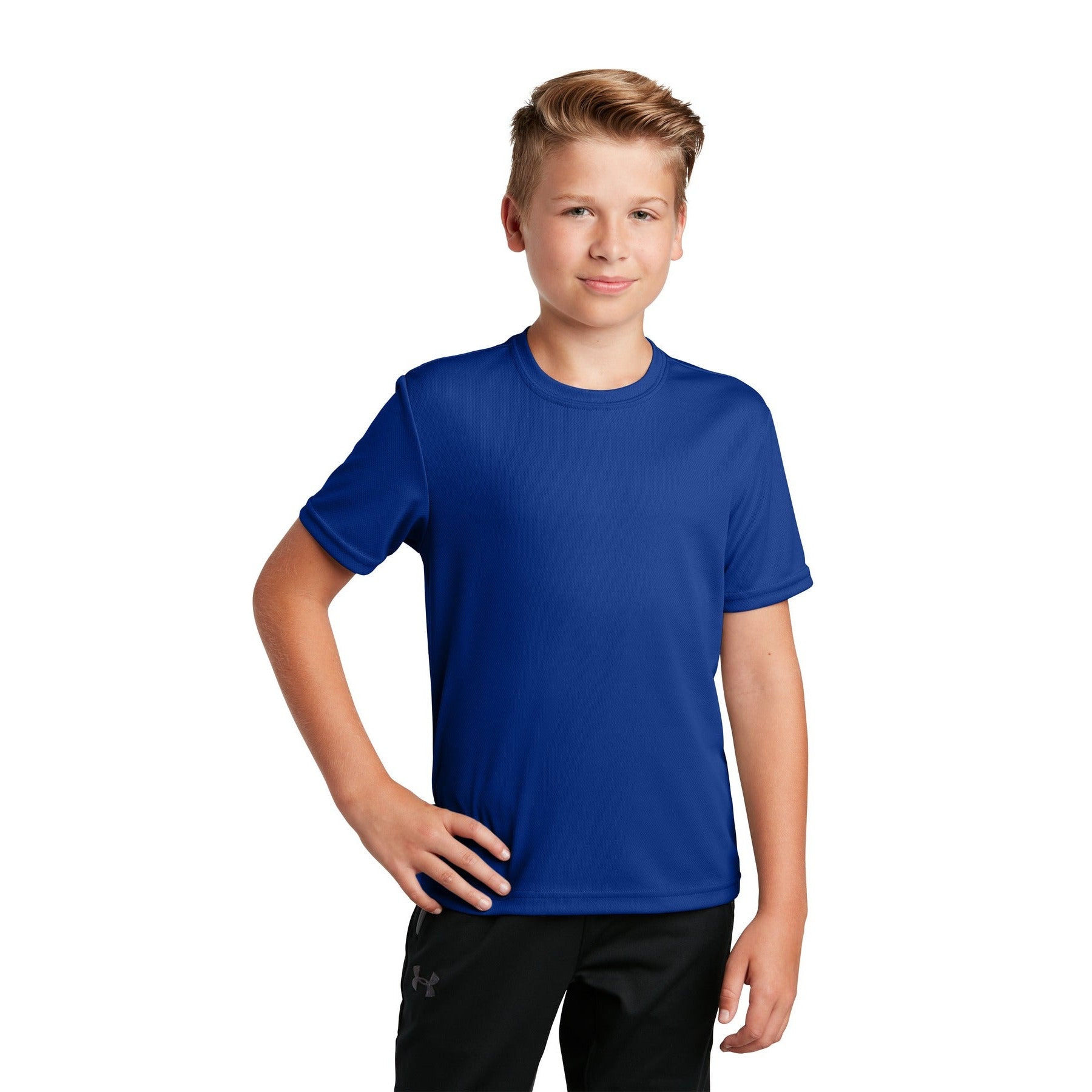 Sport-Tek-Sport-Tek® Youth PosiCharge® RacerMesh® Tee. YST340-MedTech-13