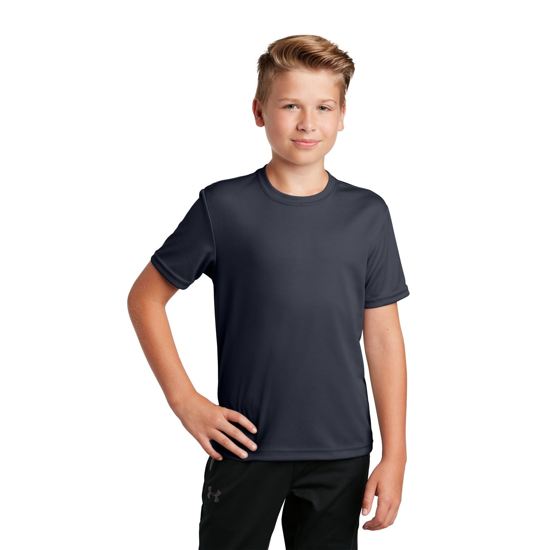 Sport-Tek-Sport-Tek® Youth PosiCharge® RacerMesh® Tee. YST340-MedTech-3