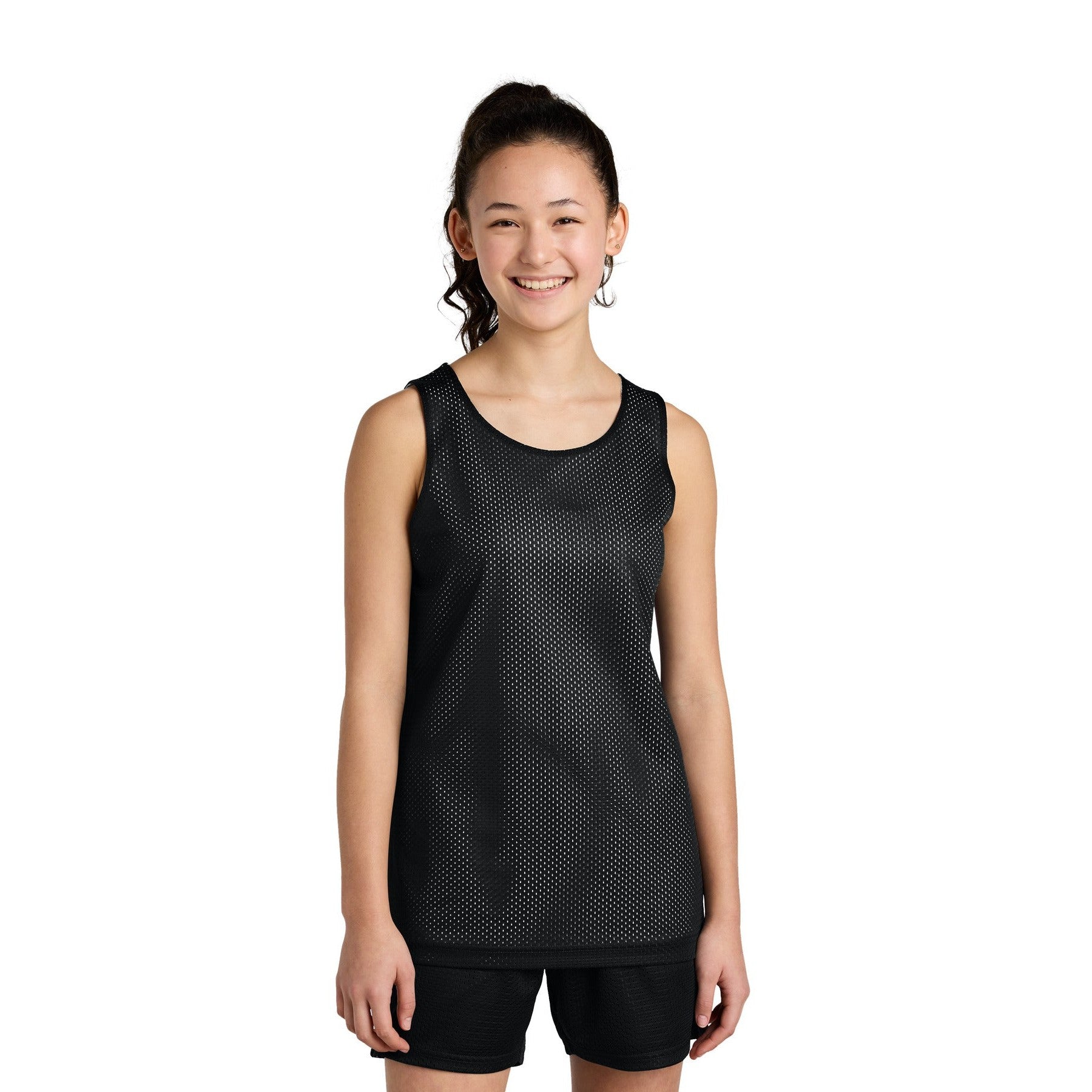 Sport-Tek-Sport-Tek® Youth PosiCharge® Reversible Mesh Tank YST5000-MedTech-2