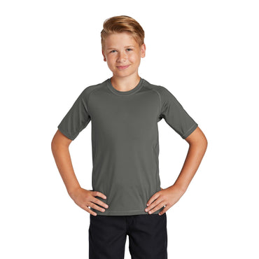 Sport-Tek-Sport-Tek ® Youth Rashguard Tee. YST470-MedTech-2