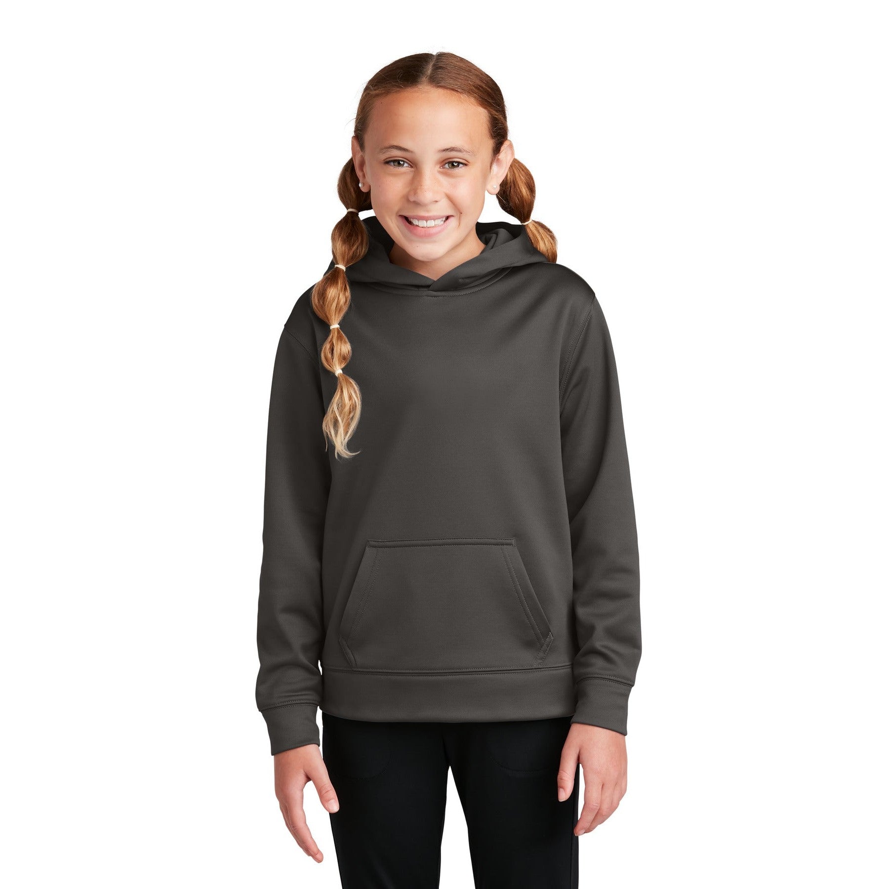 Sport-Tek-Sport-Tek® Youth Sport-Wick® Fleece Hooded Pullover. YST244-MedTech-4