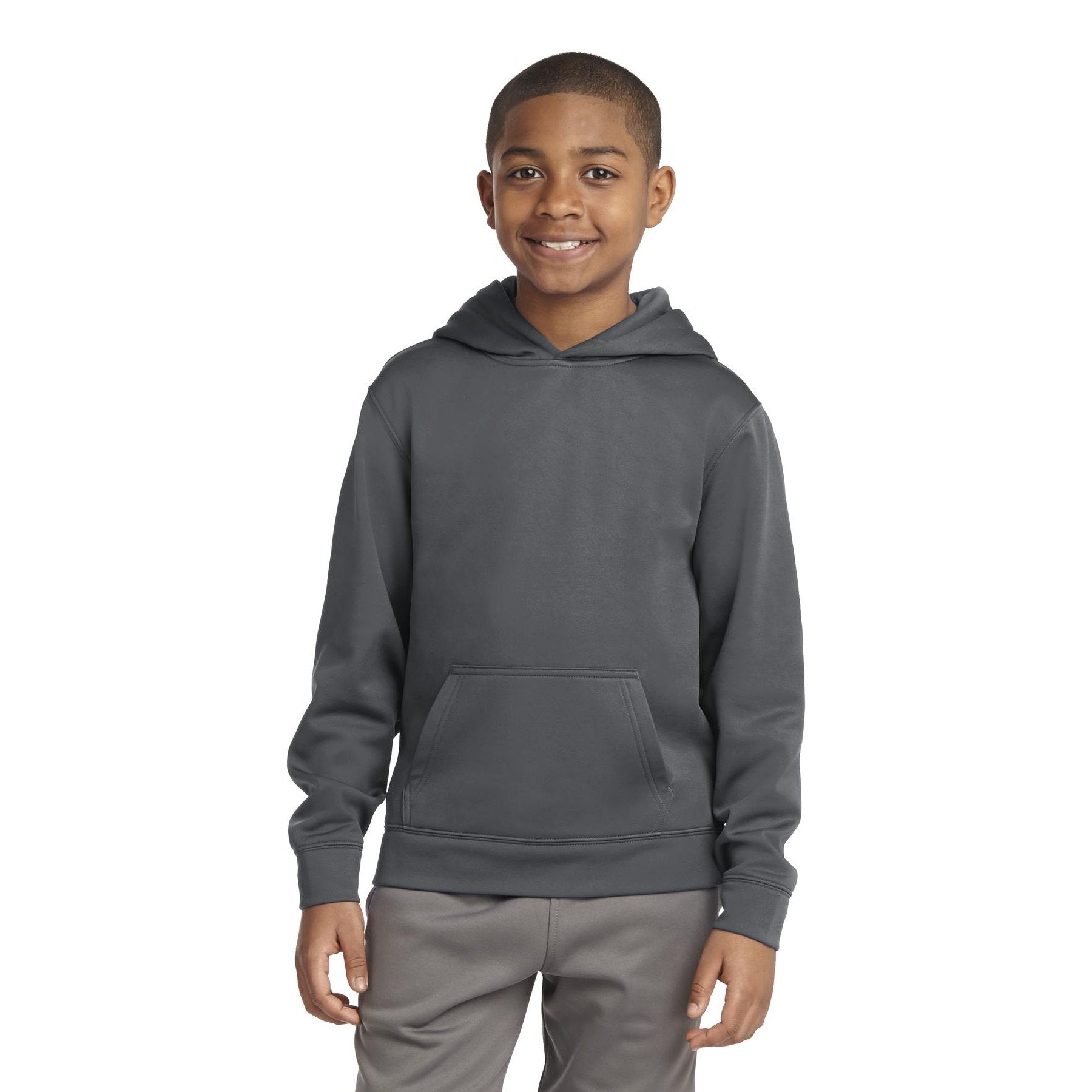 Sport-Tek-Sport-Tek® Youth Sport-Wick® Fleece Hooded Pullover. YST244-MedTech-2