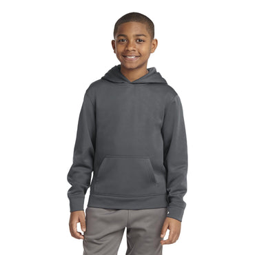 Sport-Tek-Sport-Tek® Youth Sport-Wick® Fleece Hooded Pullover. YST244-MedTech-2