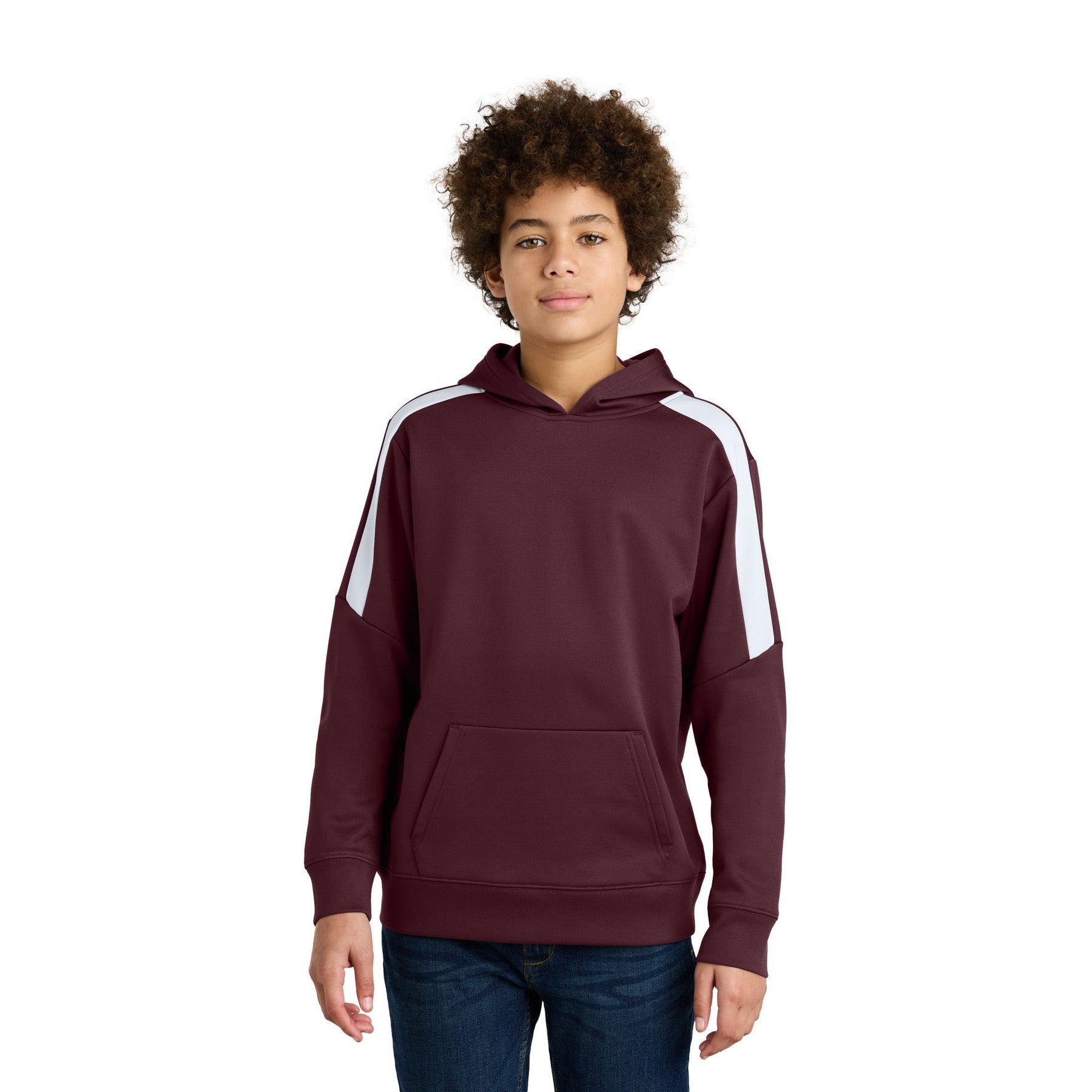 Sport-Tek-Sport-Tek® Youth Sport-Wick® Fleece United Pullover Hoodie YST255-MedTech-7