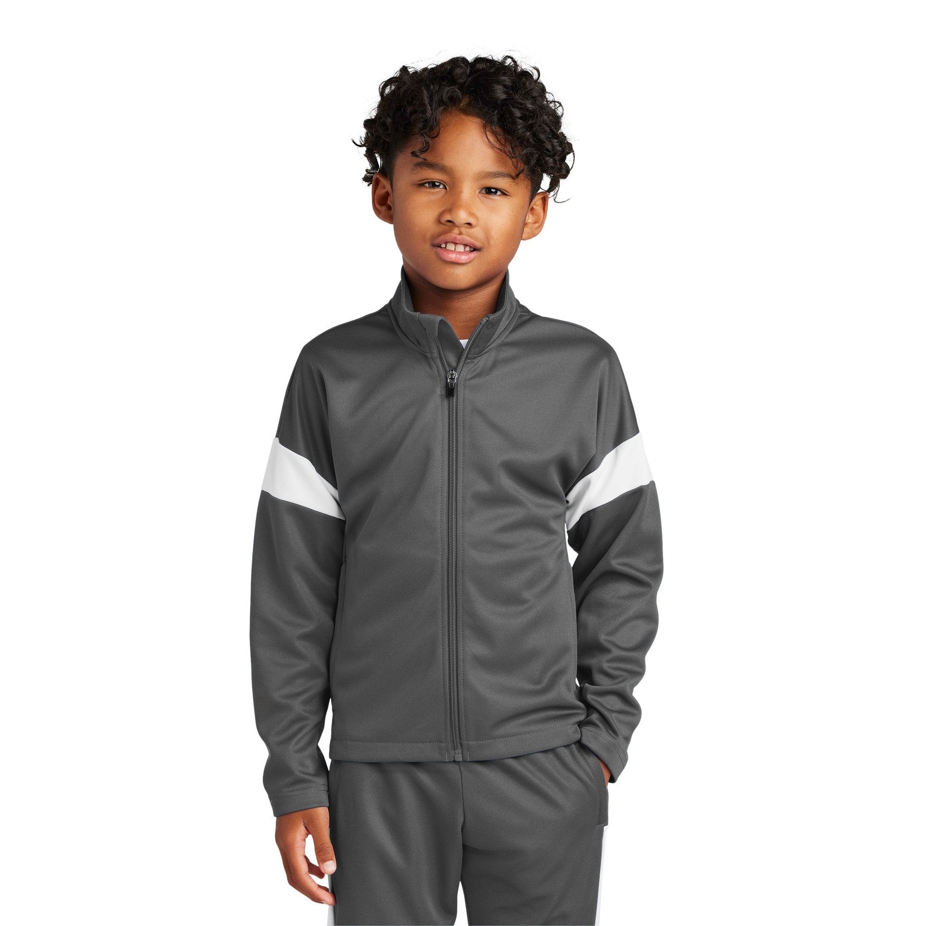 Sport-Tek-Sport-Tek® Youth Travel Full-Zip Jacket YST800-MedTech-4